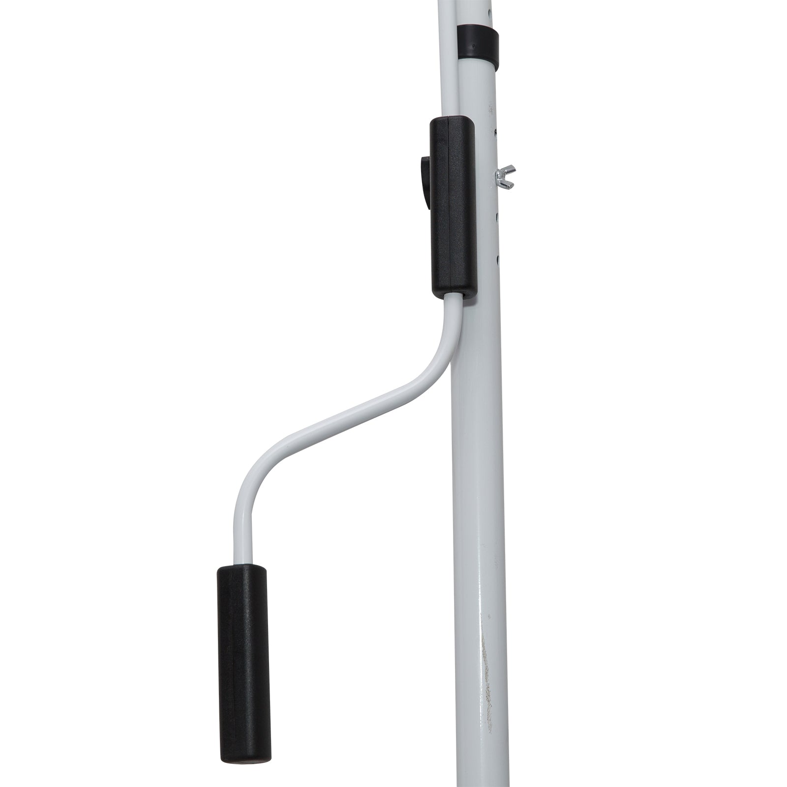 Clamp Awning with Hand Crank Height Adjustable Pivot Arm Awning Dirt-Repellent, Weather-Resistant Balcony Awning 150cm Wide Patio Awning for Terrace Balcony Porch Green