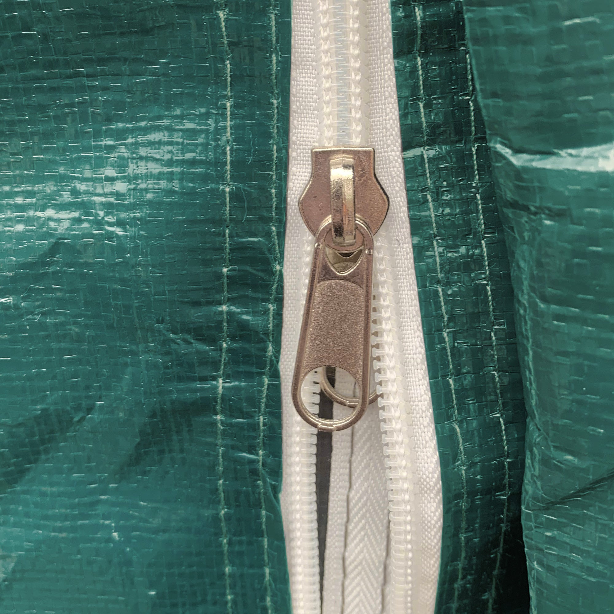 Garden Shed for Tools Bicycles 2.4x2x2 m Outdoor Storage Shed with 2 Zippered Doors Waterproof Anti-UV Garden Tent Green