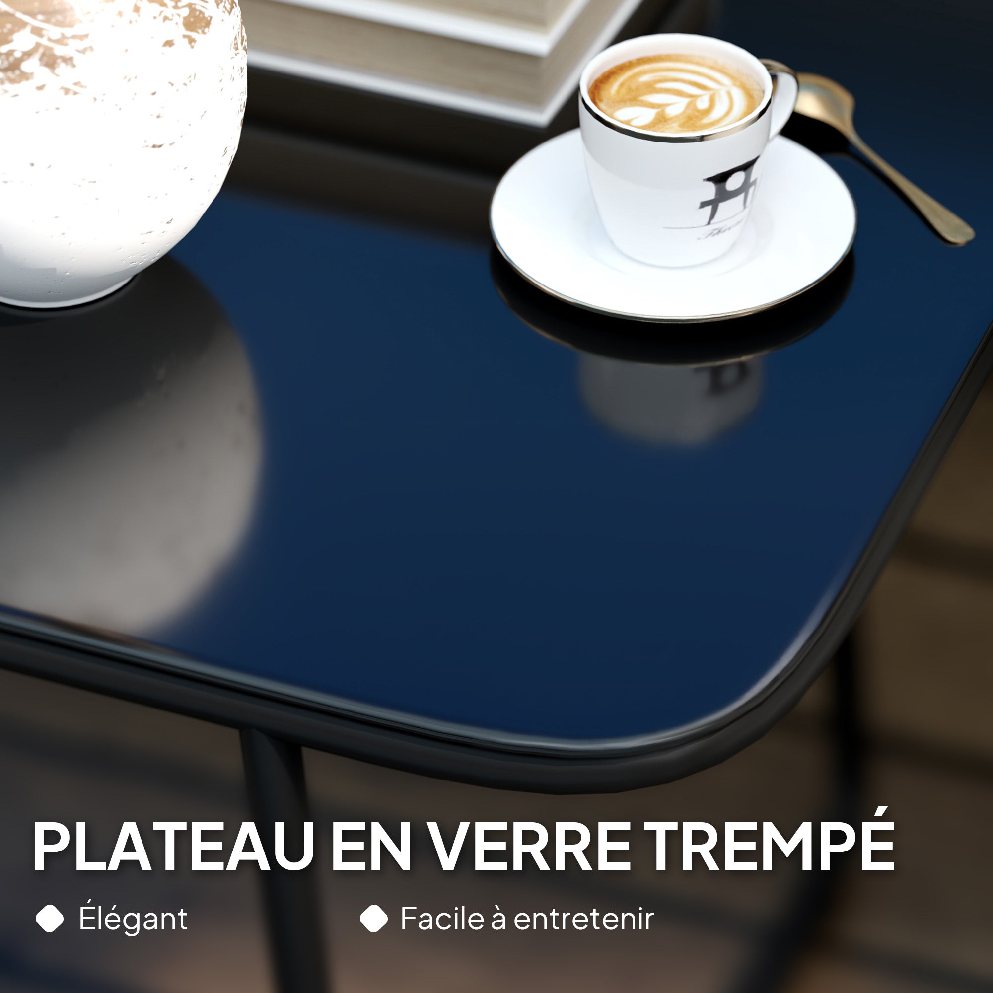 Outdoor 4-Person Garden Set, Balcony Rattan Lounge with 2-Seater Sofa, Armchairs, Tempered Glass Coffee Table, Removable Cushions Included, Cream