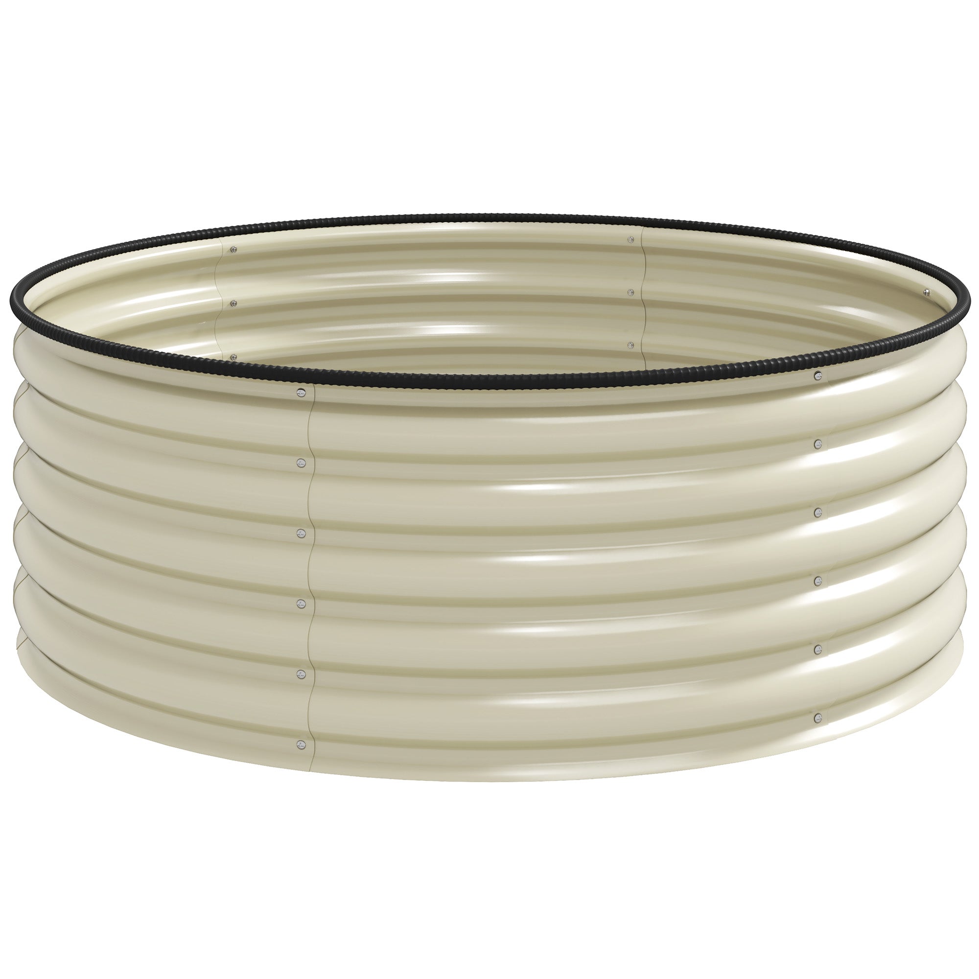 Steel Raised Bed, Plant Bed Greenhouse Garden Bed Stackable Planter Interchangeable Plant Box 120x120x43cm Vegetable Bed for Garden Balcony Terrace, Planter for Flowers, Plants