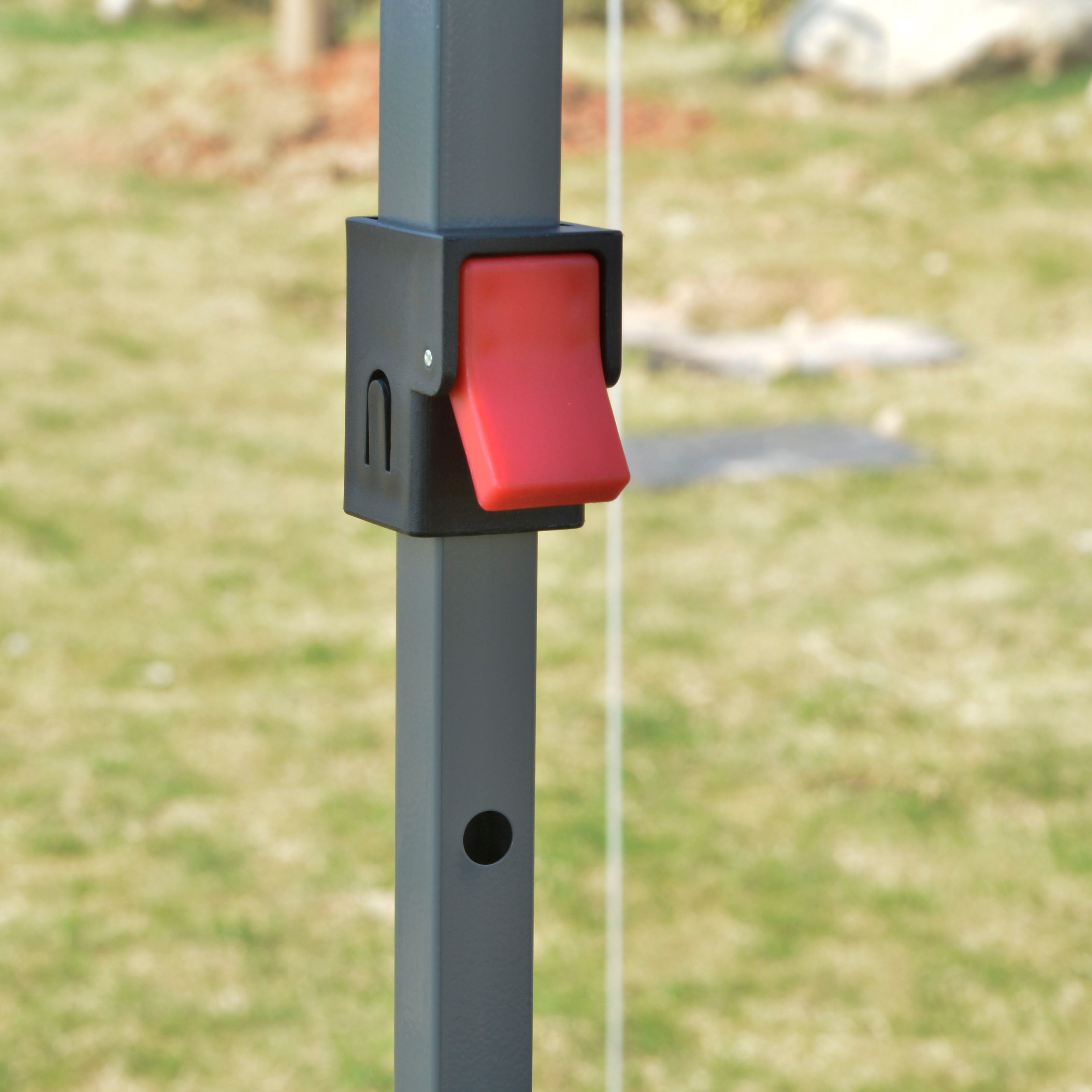 Pavilion approx. 3x3m, Waterproof Stable Winterproof Pop-up Folding Pavilion, UV Protection, Foldable Party Tent, Garden Tent with Bag, Garden Pavilion for Camping Garden, Black