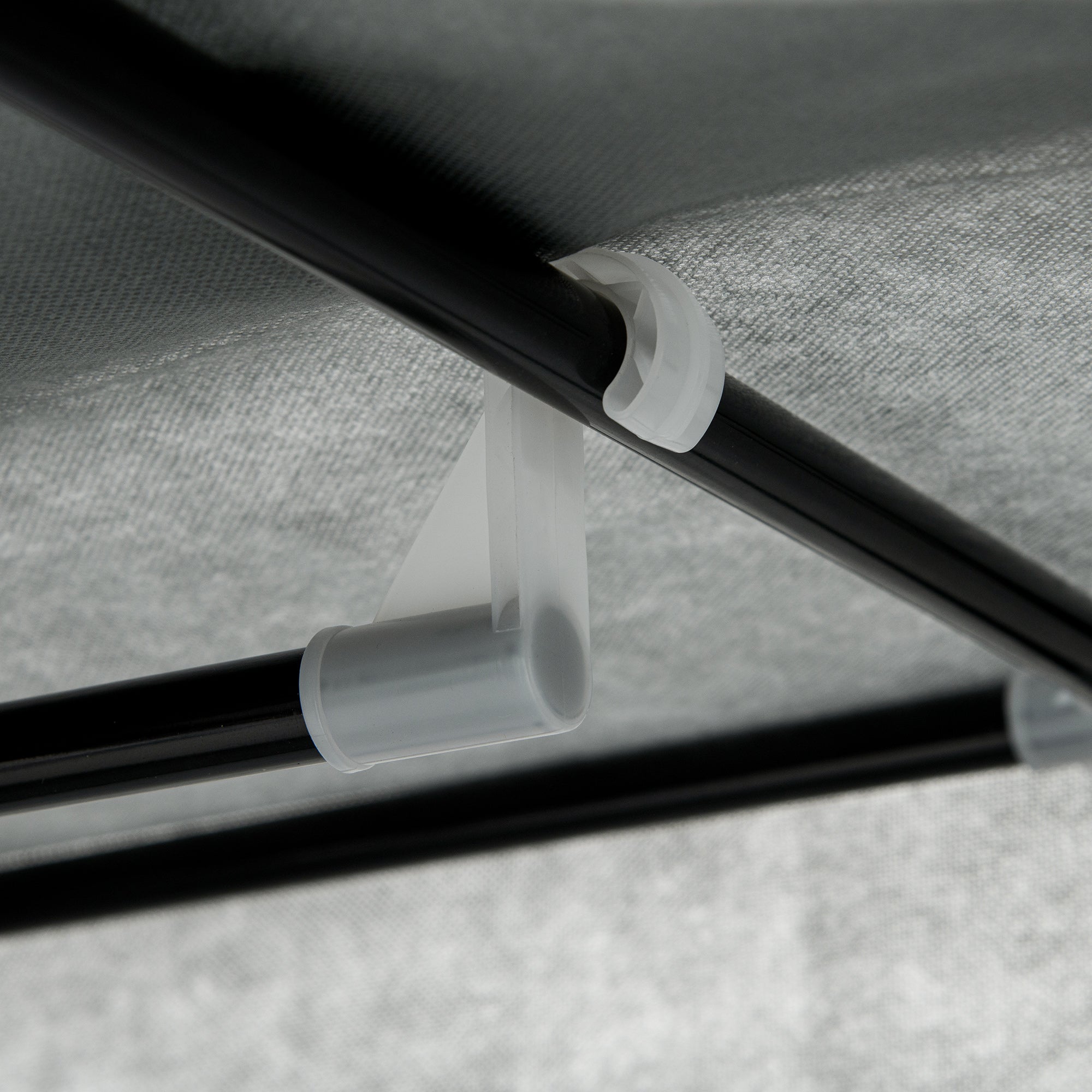 Fabric Wardrobe with Drawers, Clothes Rail, and Zipper, Fabric Wardrobe Foldable Wardrobe for Bedroom, Dressing Room, 102 x 42.5 x 162.5 cm, Dark Gray