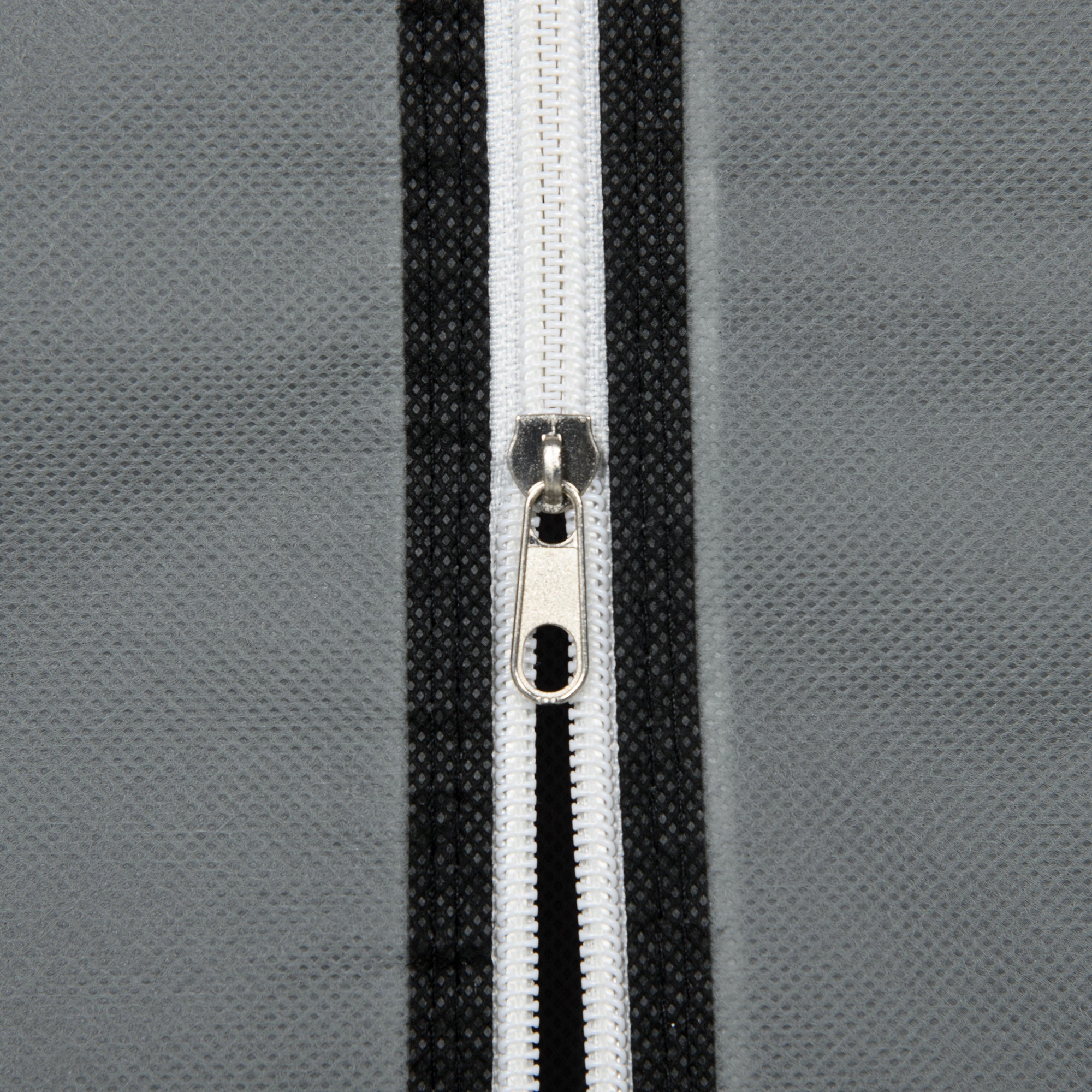 Fabric Wardrobe with Drawers, Clothes Rail, and Zipper, Fabric Wardrobe Foldable Wardrobe for Bedroom, Dressing Room, 102 x 42.5 x 162.5 cm, Dark Gray