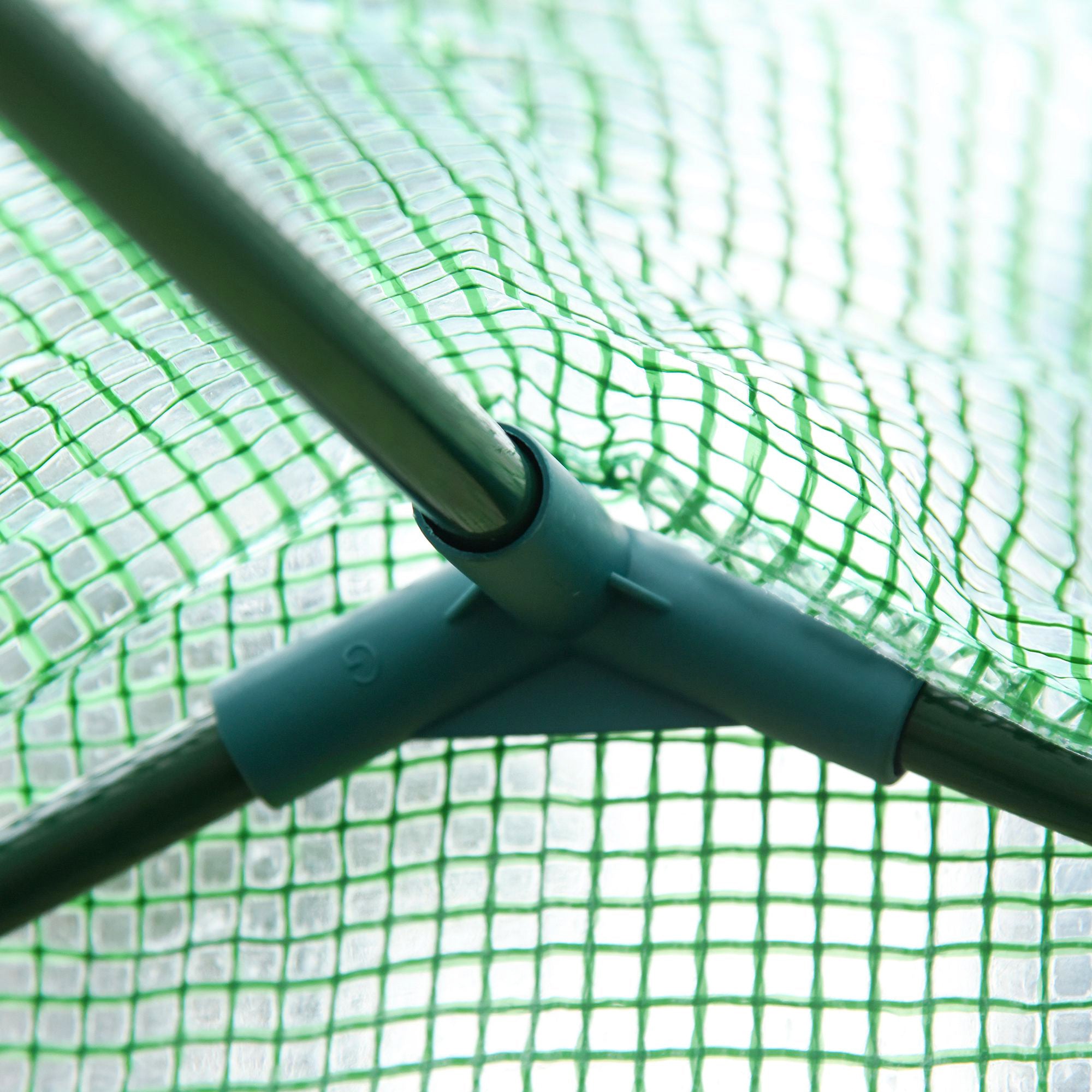 Greenhouse with Window, Roll-Up Door, Winterproof Steel Frame Greenhouse, Greenhouse for Balcony, Garden, Tomato House 180 x 100 x 168 cm, Tomato Greenhouse for Tomatoes, Vegetables, Dark Green