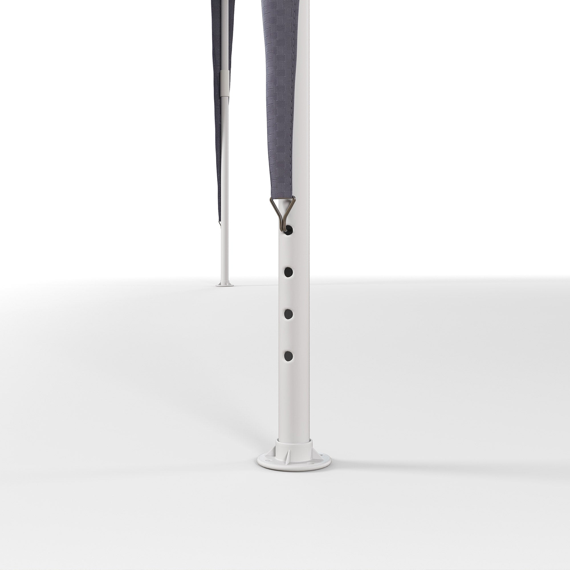 Foldable 3x3m Garden Gazebo Pavilion Canopy with 4 Drainage Holes and Anti-UV Steel Frame for Terrace Patio Outdoor Camping Blue