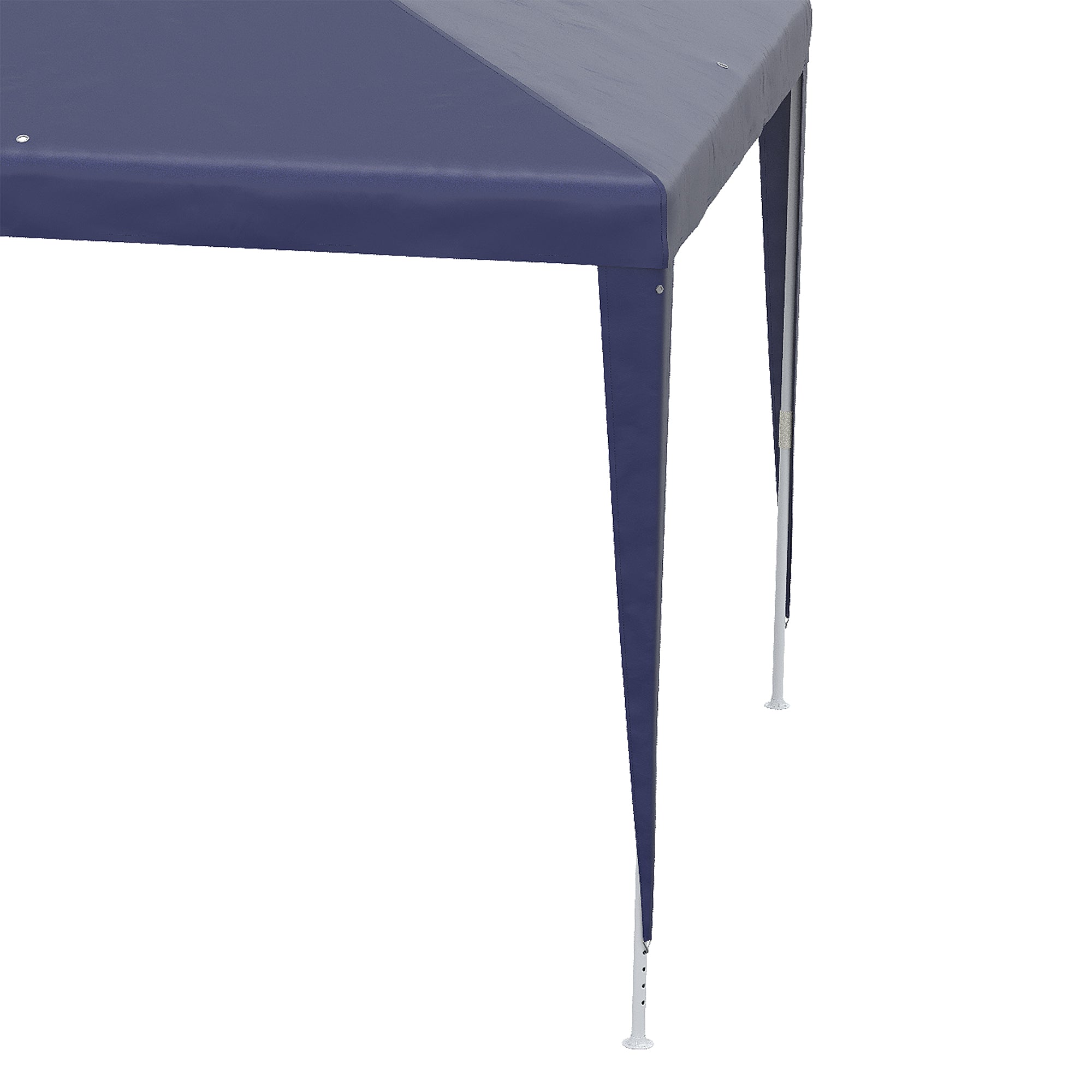 Foldable 3x3m Garden Gazebo Pavilion Canopy with 4 Drainage Holes and Anti-UV Steel Frame for Terrace Patio Outdoor Camping Blue