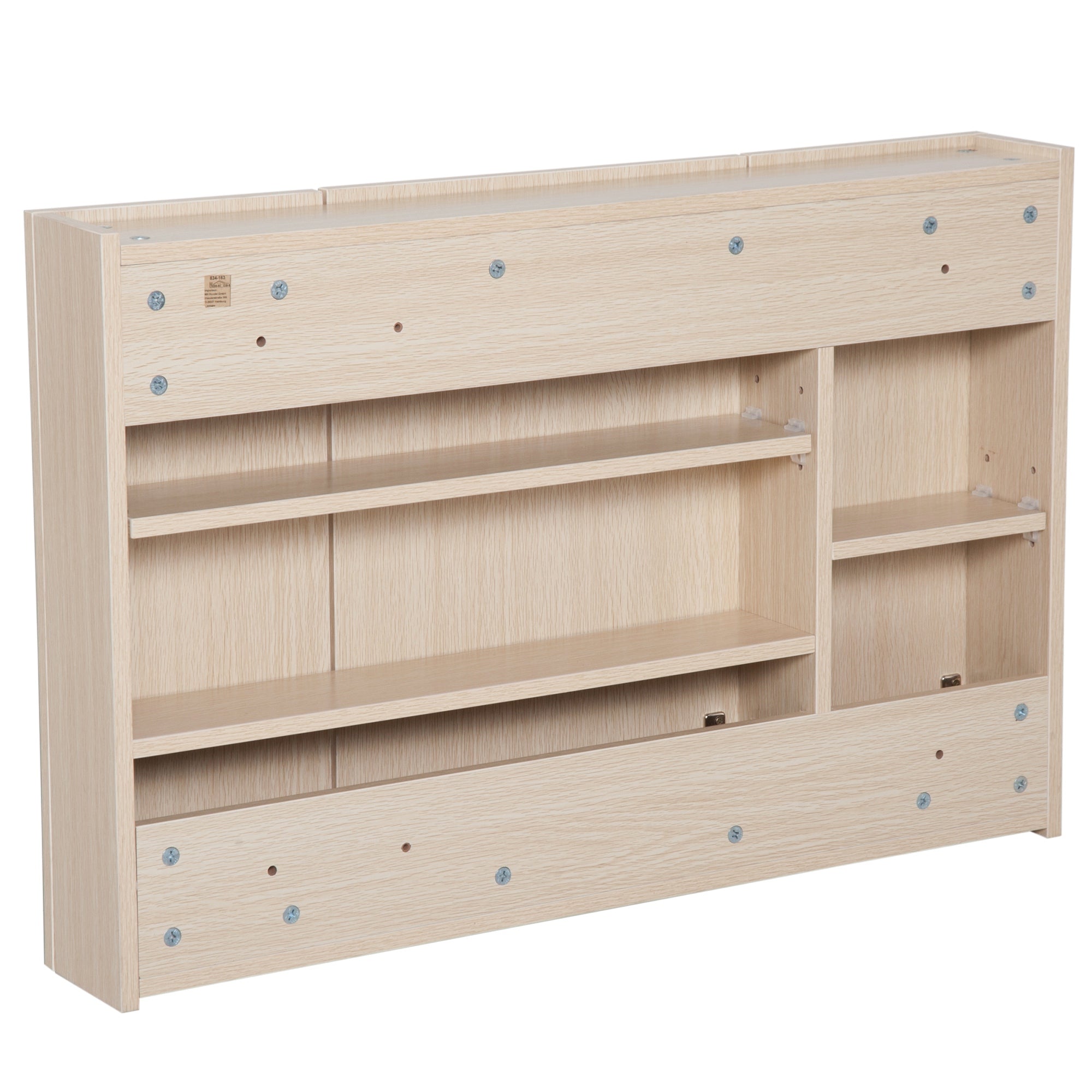 Bathroom Cabinet with Mirror Bathroom Mirror Cabinet with 3 Doors and Adjustable Shelves for Bathroom Bedroom Modern Style 90x60x13.5 cm Oak