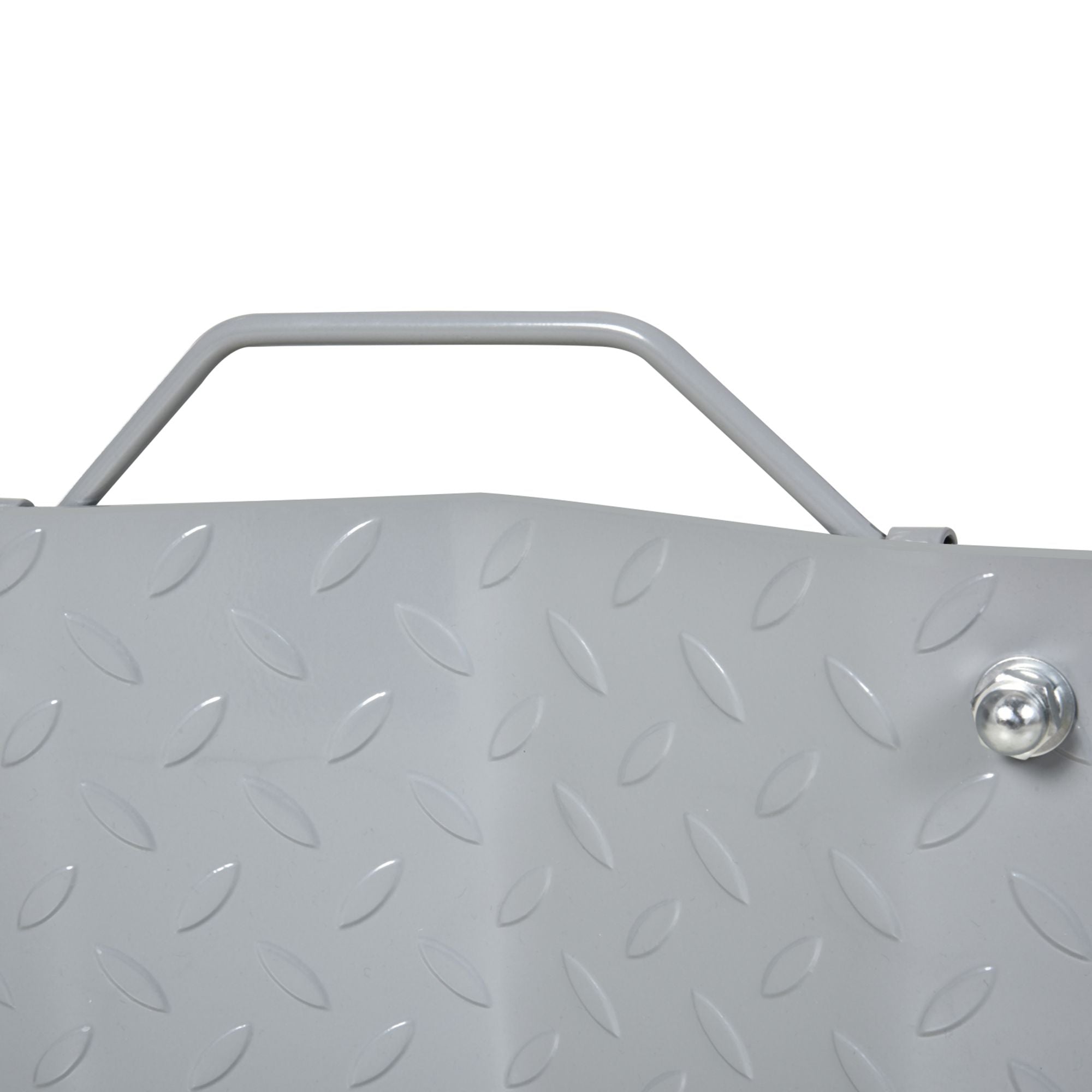 Parking Lift 2 Pieces Parking Aid Tire Change Jack with 4 Wheels for Car Gray 40.5L x 30W x 13.5H cm