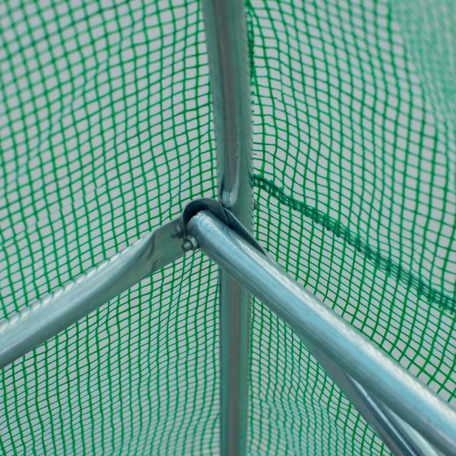 Greenhouse 800x300x200cm Foil Greenhouse Tomato House with Door, 12 Windows, Foil Tunnel Made of Galvanized Steel, PE, Stable Greenhouse Plant Tunnel, Including Ground Anchors & Ropes