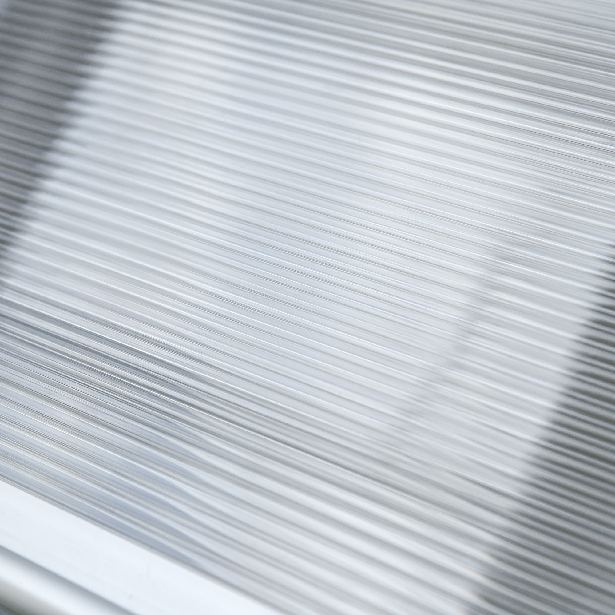 Polycarbonate and Aluminum Canopy for Balconies, Windows, and Doors, Outdoor Awning with PP Support, 110x60x18cm, Transparent