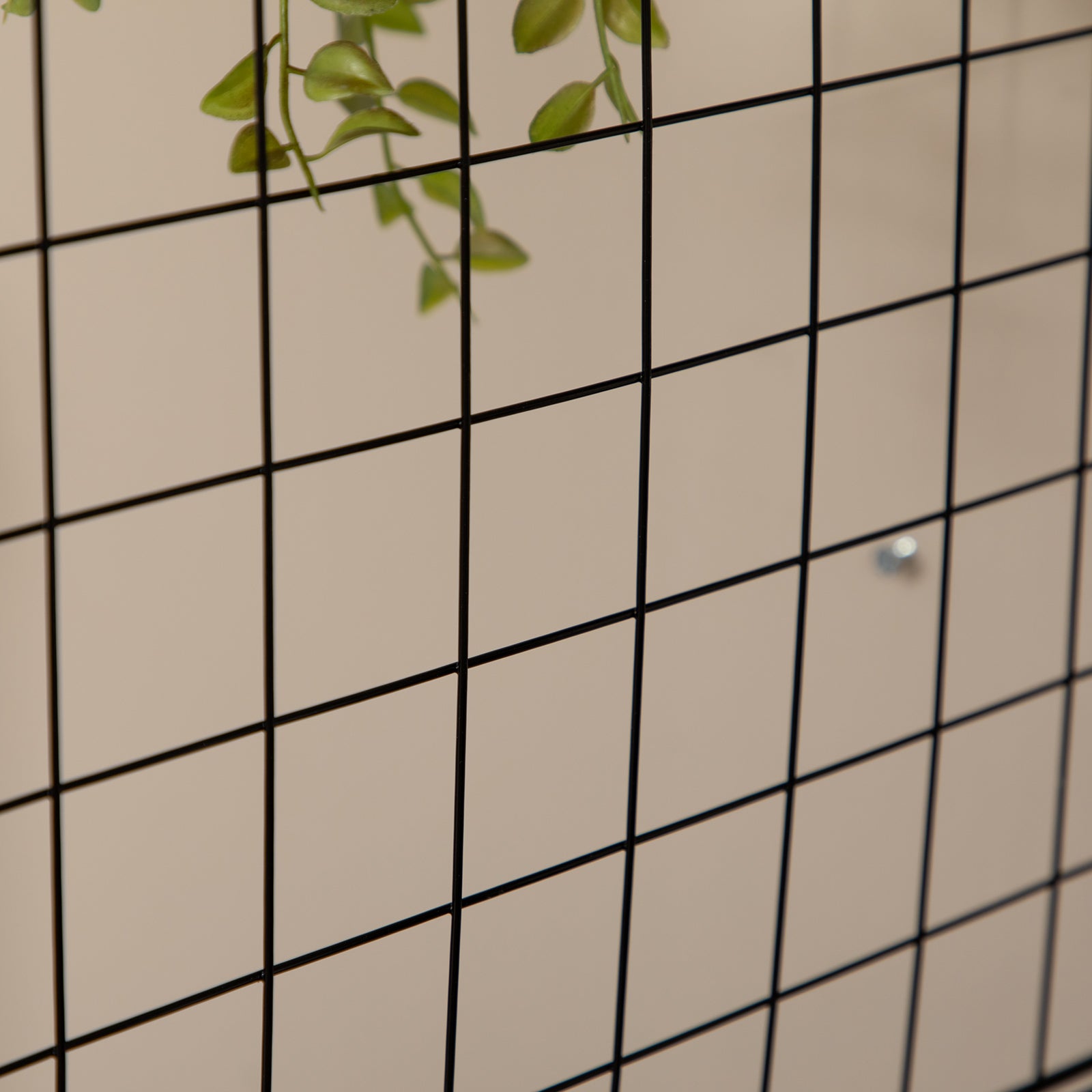 Cube Shelf, Shelving System with 9 Compartments, DIY Wire Grid Shelf, Cube Shelf for Living Room, Bedroom, Black, 105 x 35 x 105 cm