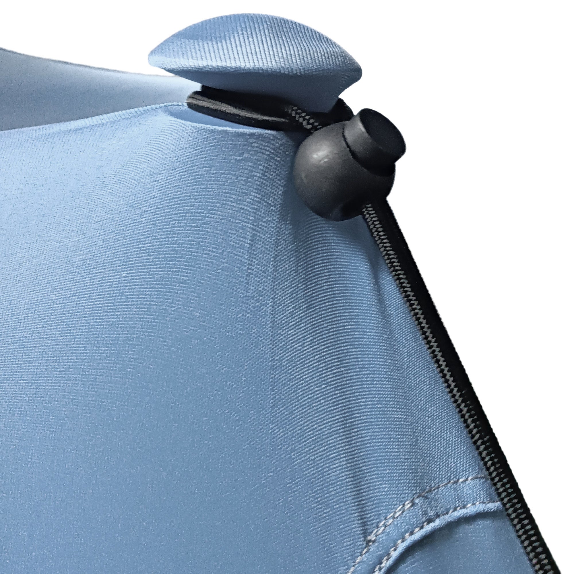 Sun Shade Sail Waterproof Weather Protection with Steel Poles, Shovel, Carrying Bag, for Camping, Travel, Picnics 3 x 3 x 2 m, Blue