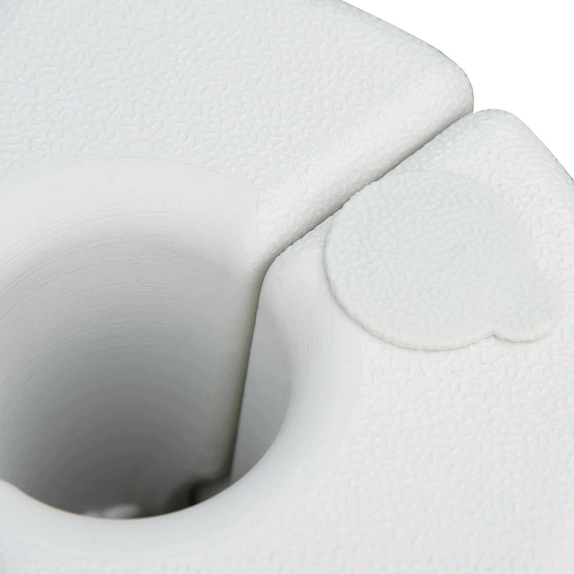 4 x Gazebo Weights Stand Foot Securement Party Tent Filling with Water/Sand PE ∅24xH25cm