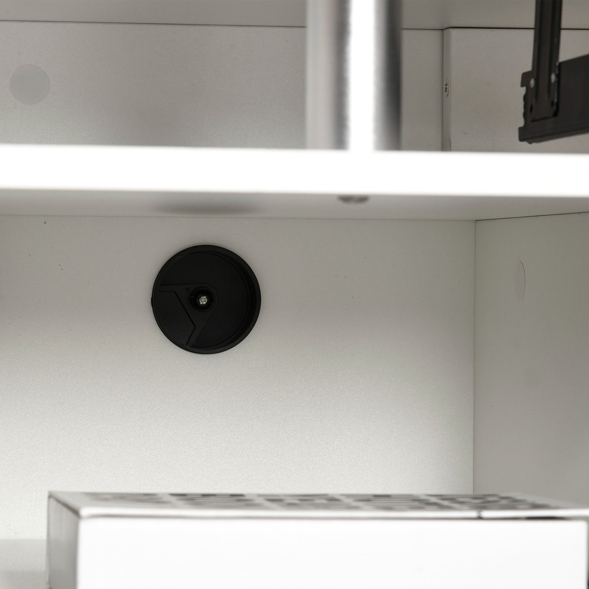 Desk with Shelves Computer Table with 2 Drawers Removable Keyboard Tray and Monitor Stand CPU for Office Study 120x55x85 cm White