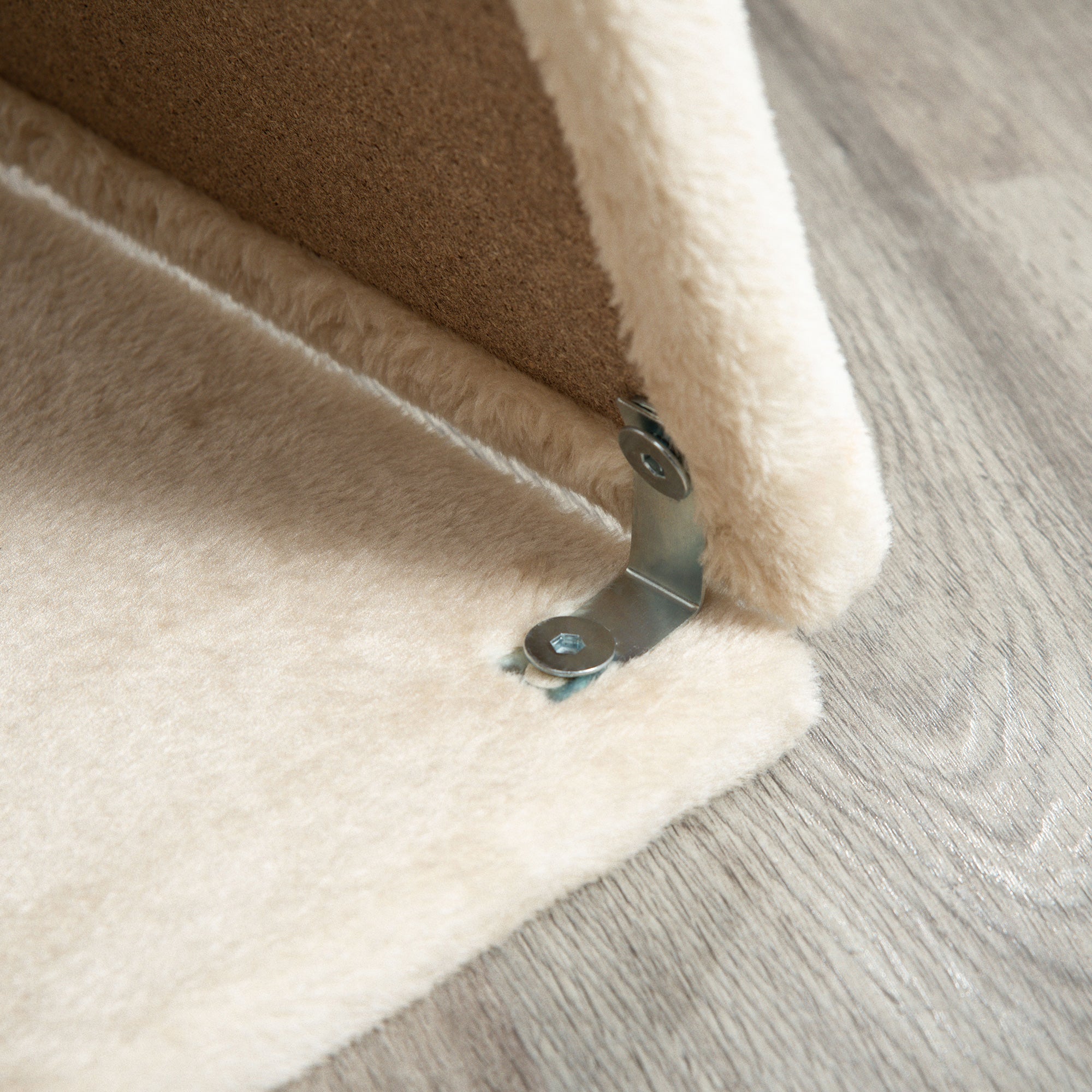 Cat Tree 76 cm Cat Tower with 2 Play Balls, Sisal Posts, Bed, Scratching Board, Multi-Level Cat Scratching Tree, Climbing Tree, for Medium-Sized Cats, Light Brown