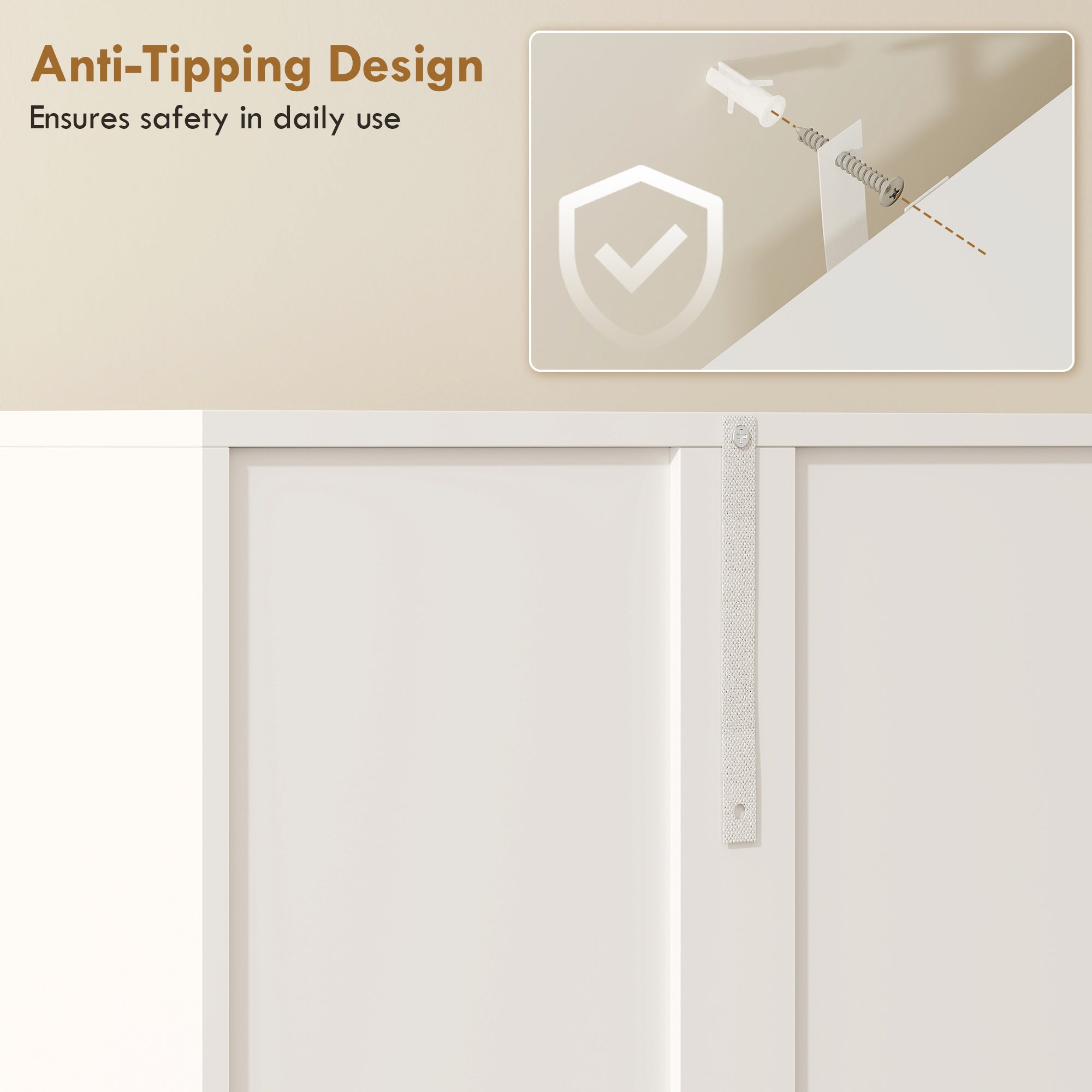 Slim Tall Bathroom Cabinet with Fold-Out Laundry Basket, Open Compartment & Soft-Close Doors for Bathroom & Kitchen, 23.6 x 11.8 x 68.5 in (60 x 30 x 174 cm), White