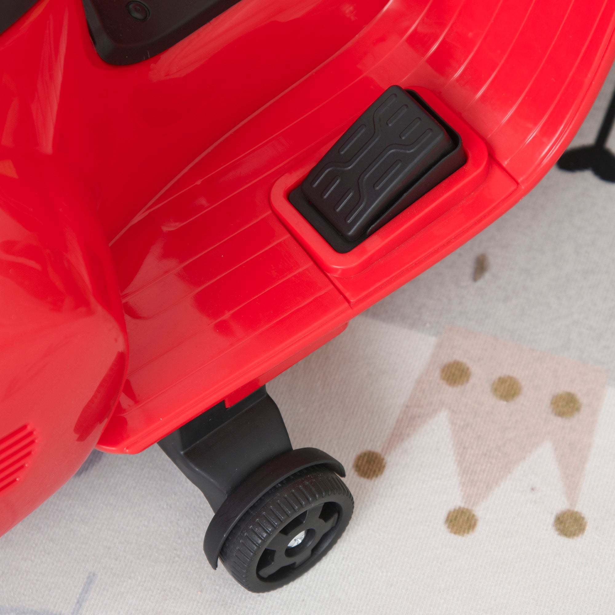 Kids Electric Vespa Motorcycle Electric Motorbike with LED Light, Sound, Children's Electric Motorcycle for Kids 18-36 Months Red