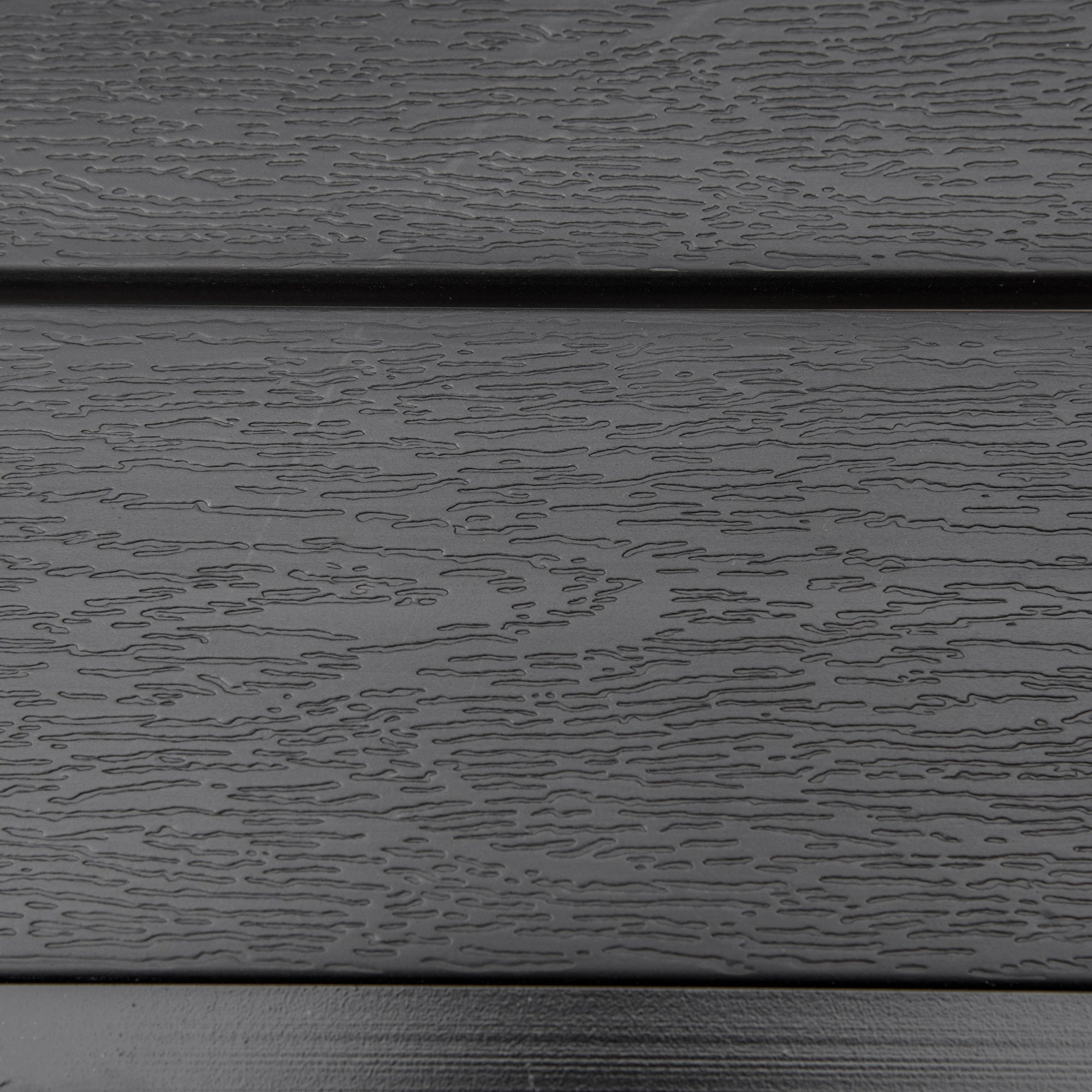 Garden Table for 4 People Dining Table Aluminum Table Outdoor Furniture Lounge Furniture Easy-Care Plastic Black 78 x 78 x 74 cm