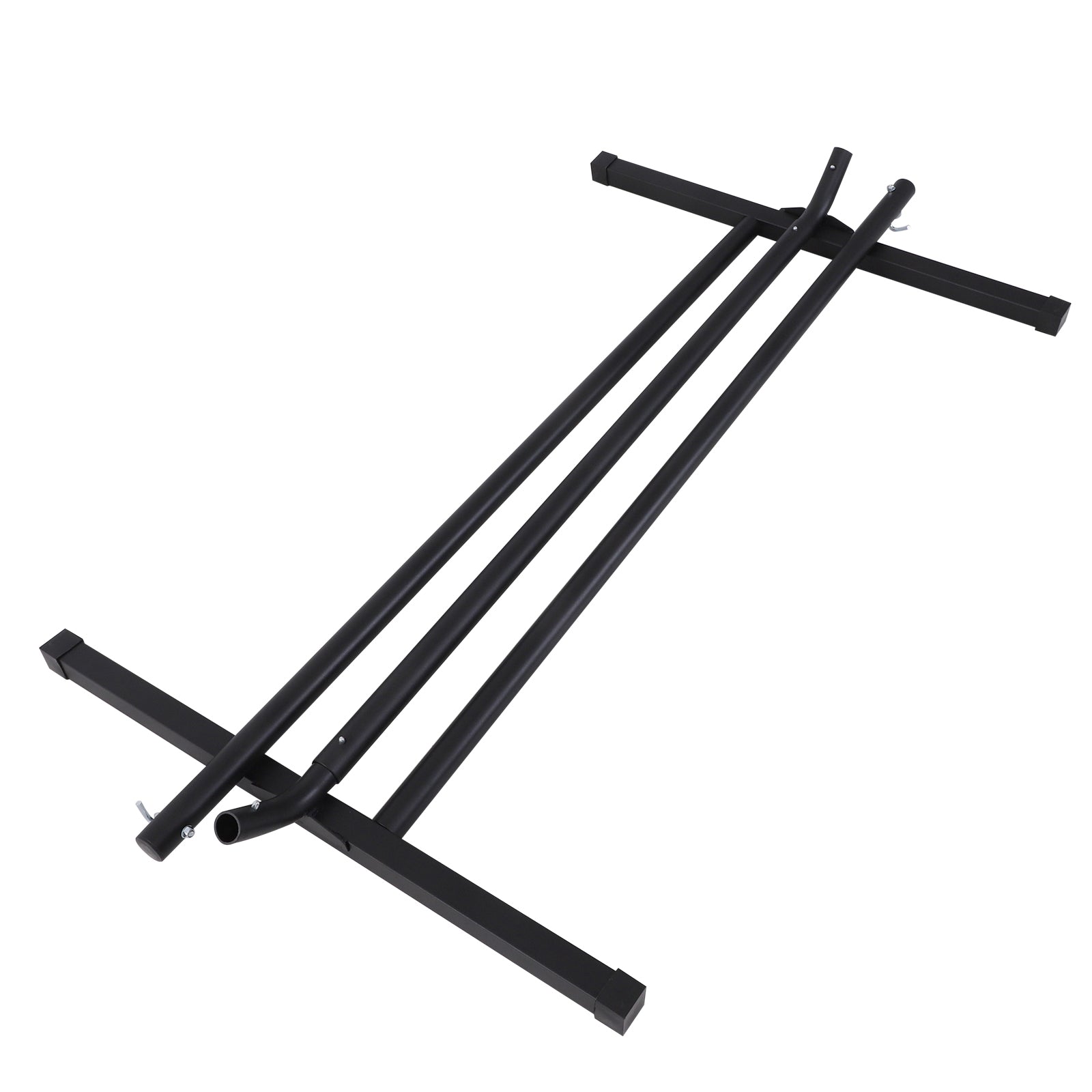 Hammock Stand for Hammocks Hammock Stand with Hooks Garden Beach Metal 360 x 92 x 112 cm up to 120 kg