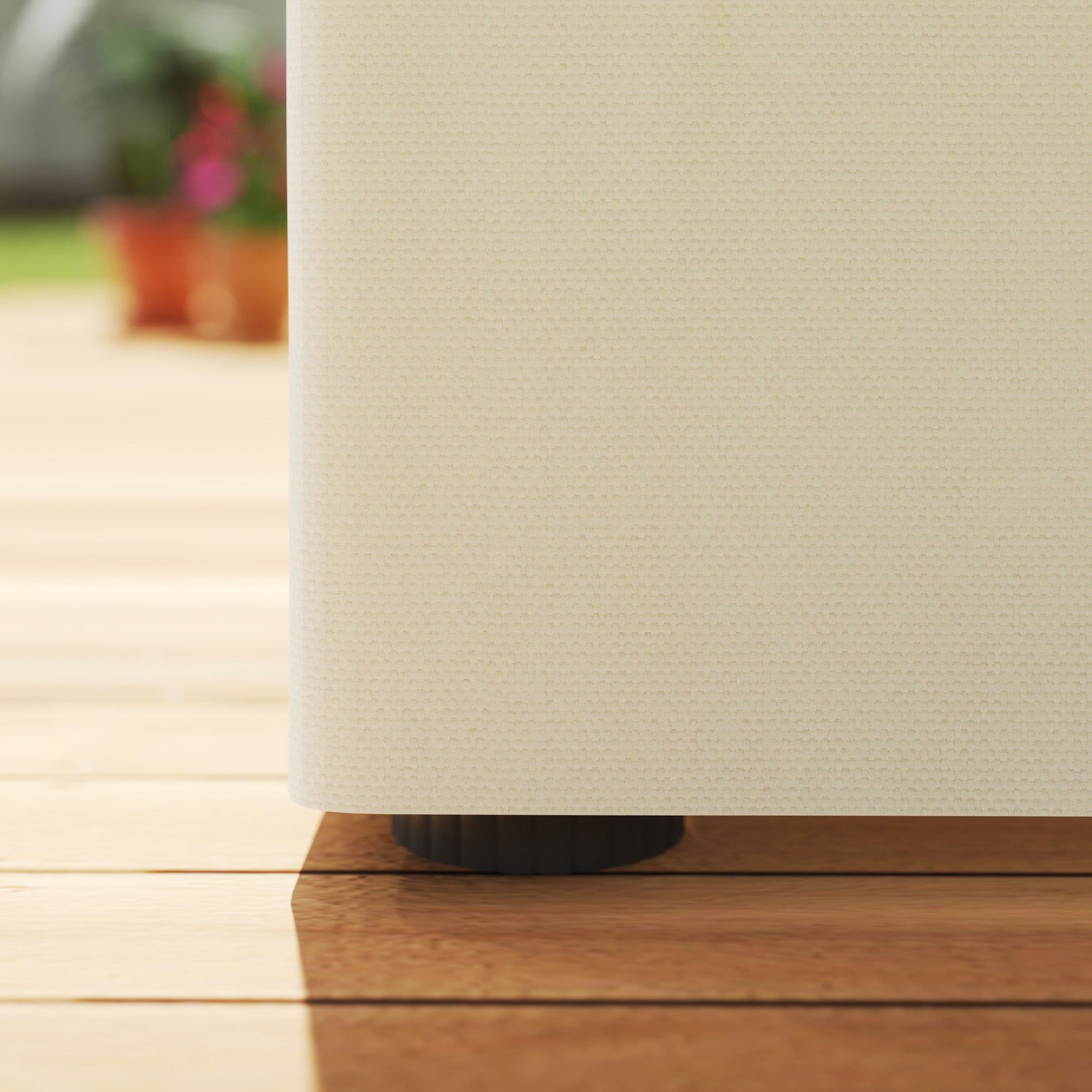 4 Side Walls for Gazebo 3x3m Canopy Walls with Hooks 8 Windows UV Protection Replacement Side for Outdoor Garden Party Cream