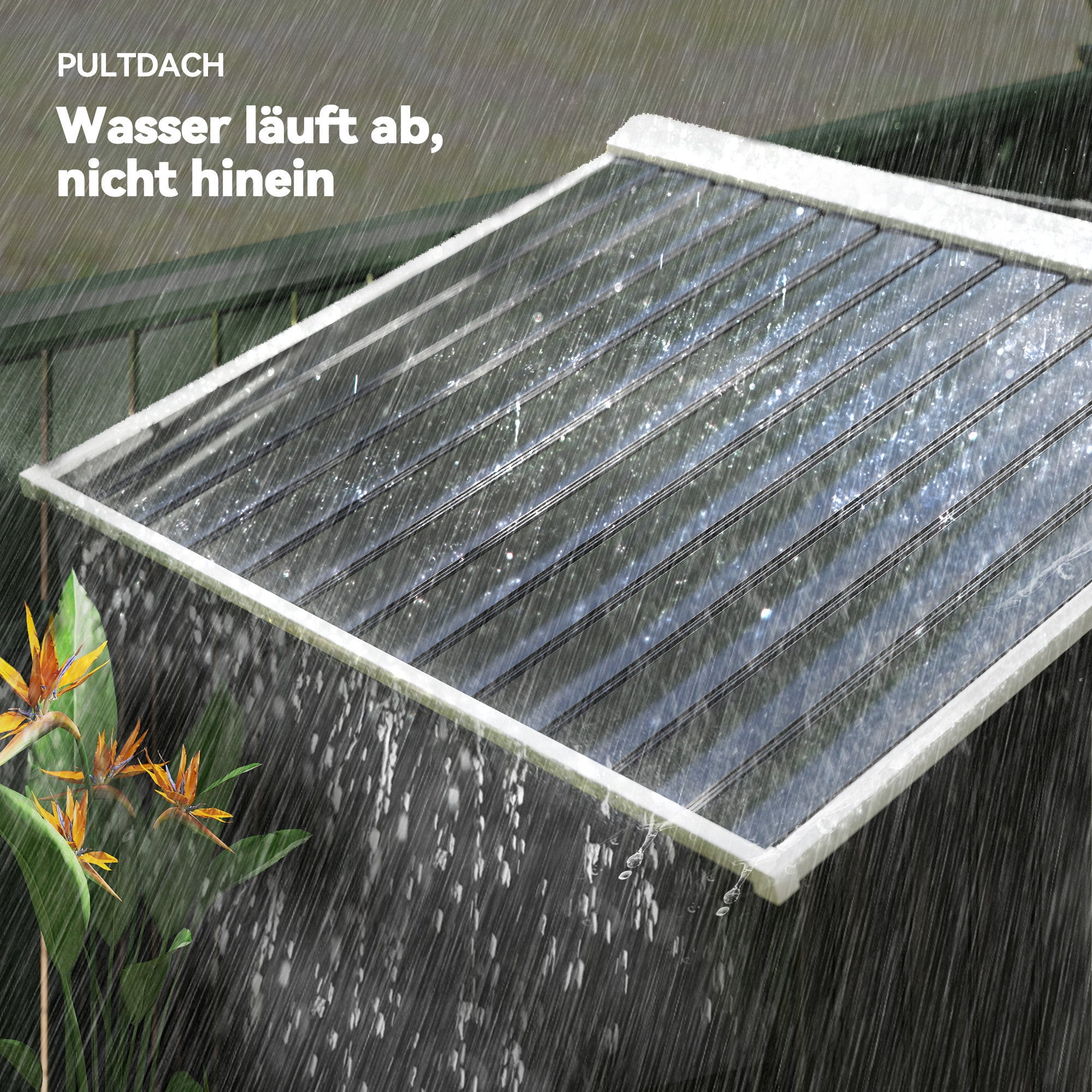 garden shed 2.42 m², garden house with pent roof, sliding door, foundation, 213 x 130 x 185 cm, tool shed made of galvanized steel, weatherproof, for garden, Dark grey