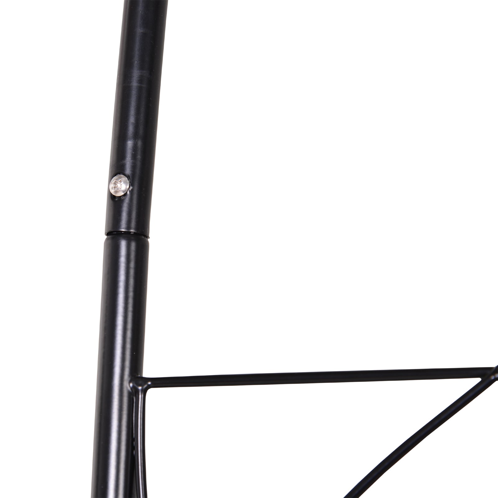 Metal Rose Arch Trellis for Climbing Plants Garden Arch with Pointed Top Metal Structure Arbor Arch for Roses Arches Trellis for Garden 114 x 30 x 230 cm Black