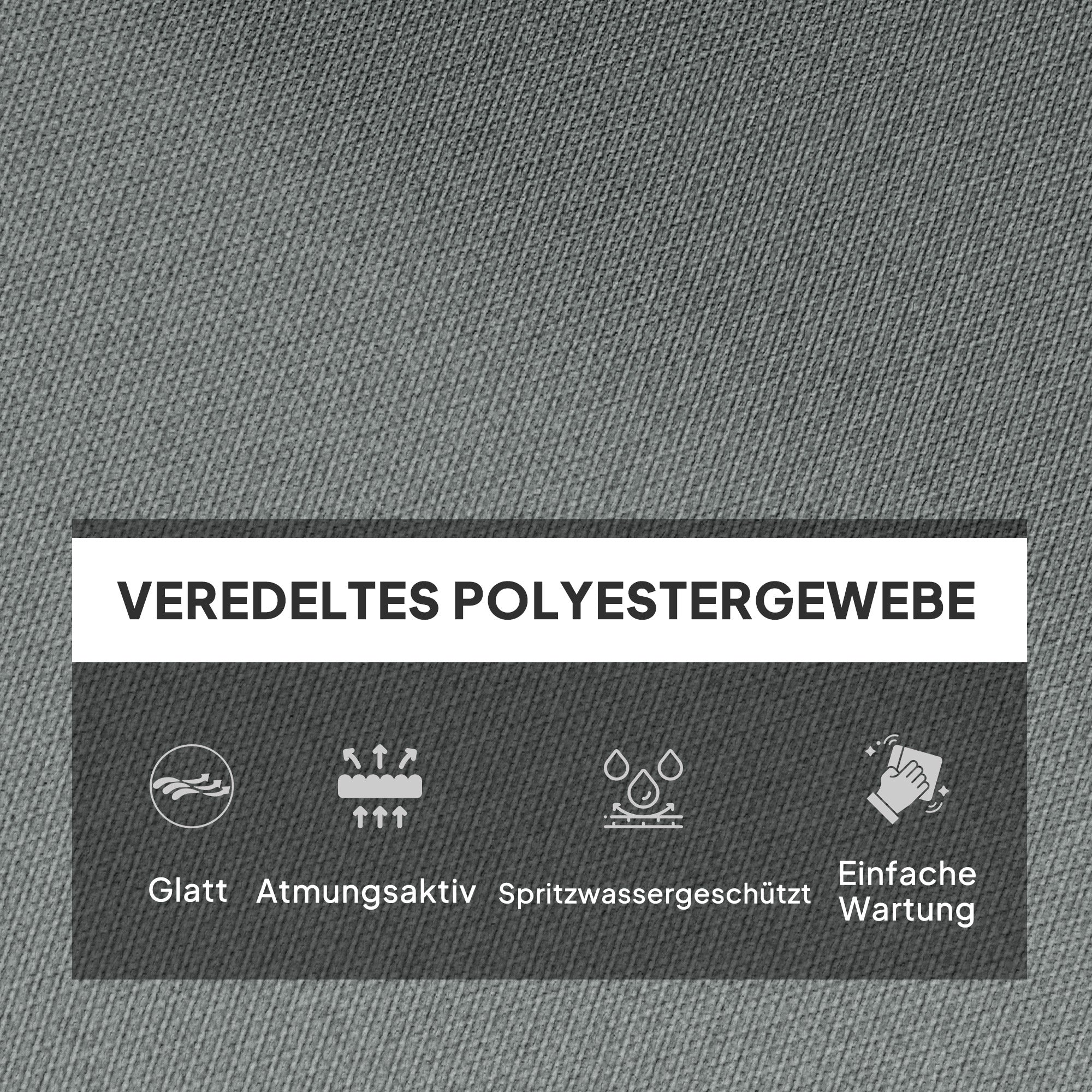 Seat Cushion, 115x56 cm Chair Cushion with Tie Straps, Backrest, 10cm Thick Padding, Water-Resistant Seat Pad for Home, Garden, Office, Chairs, Light Grey