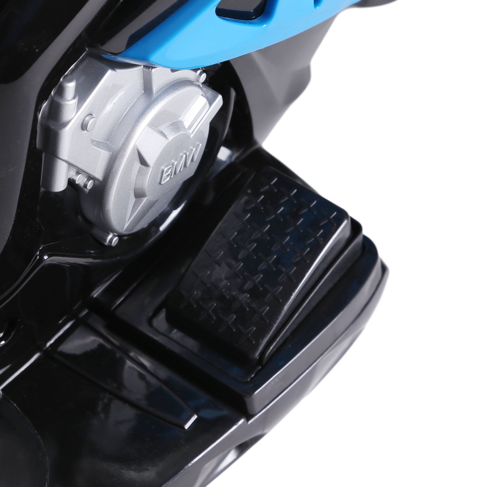 Electric Motorcycle for Kids 18-36 Months with BMW S1000RR Licensed Battery-Powered Motorcycle 6V Kids' Motorbike with Music Load 20 kg Blue