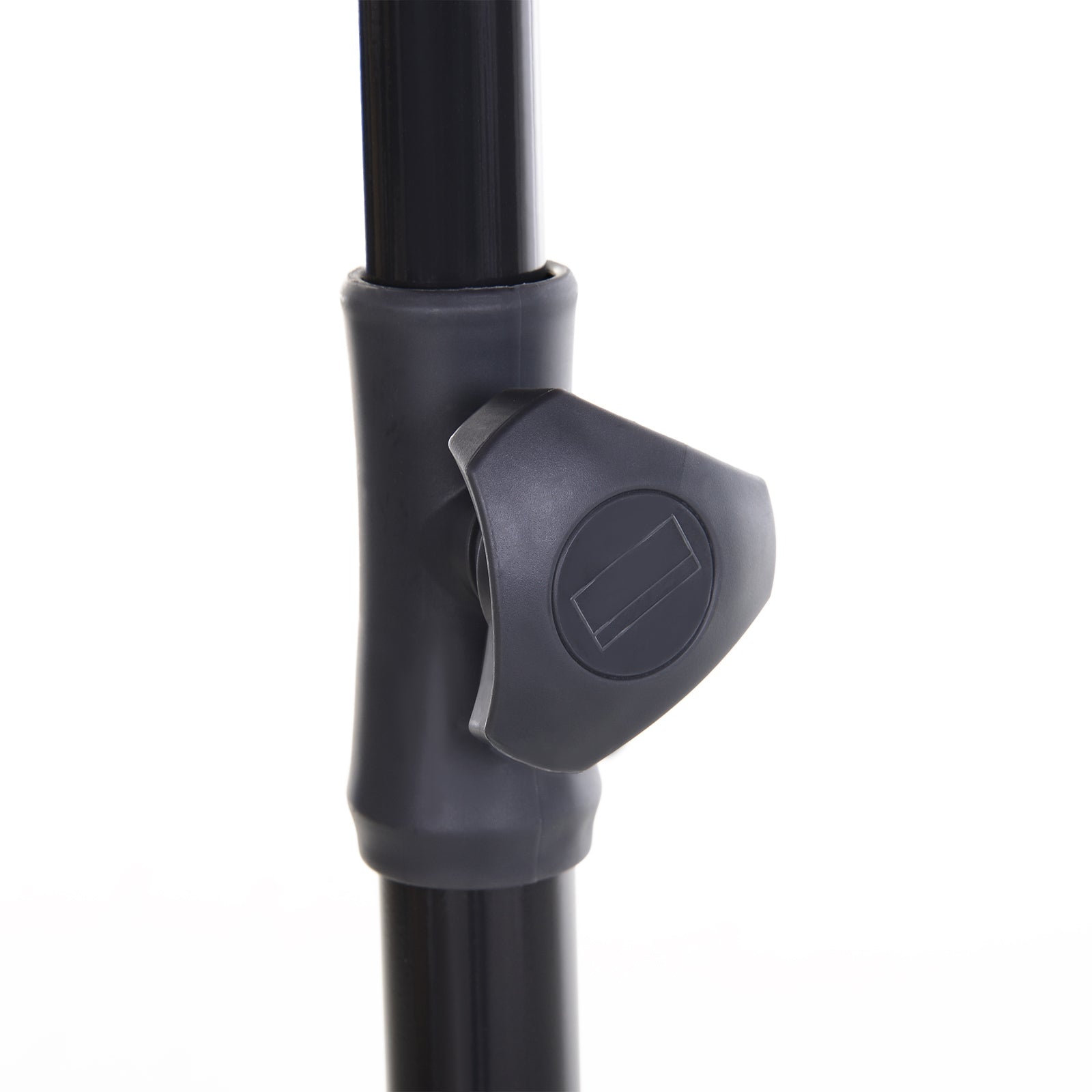 Aluminum Garden Umbrella 198x130x245 cm Rectangular Garden Parasol with Tilt Function for Terrace Patio Outdoor Cafe