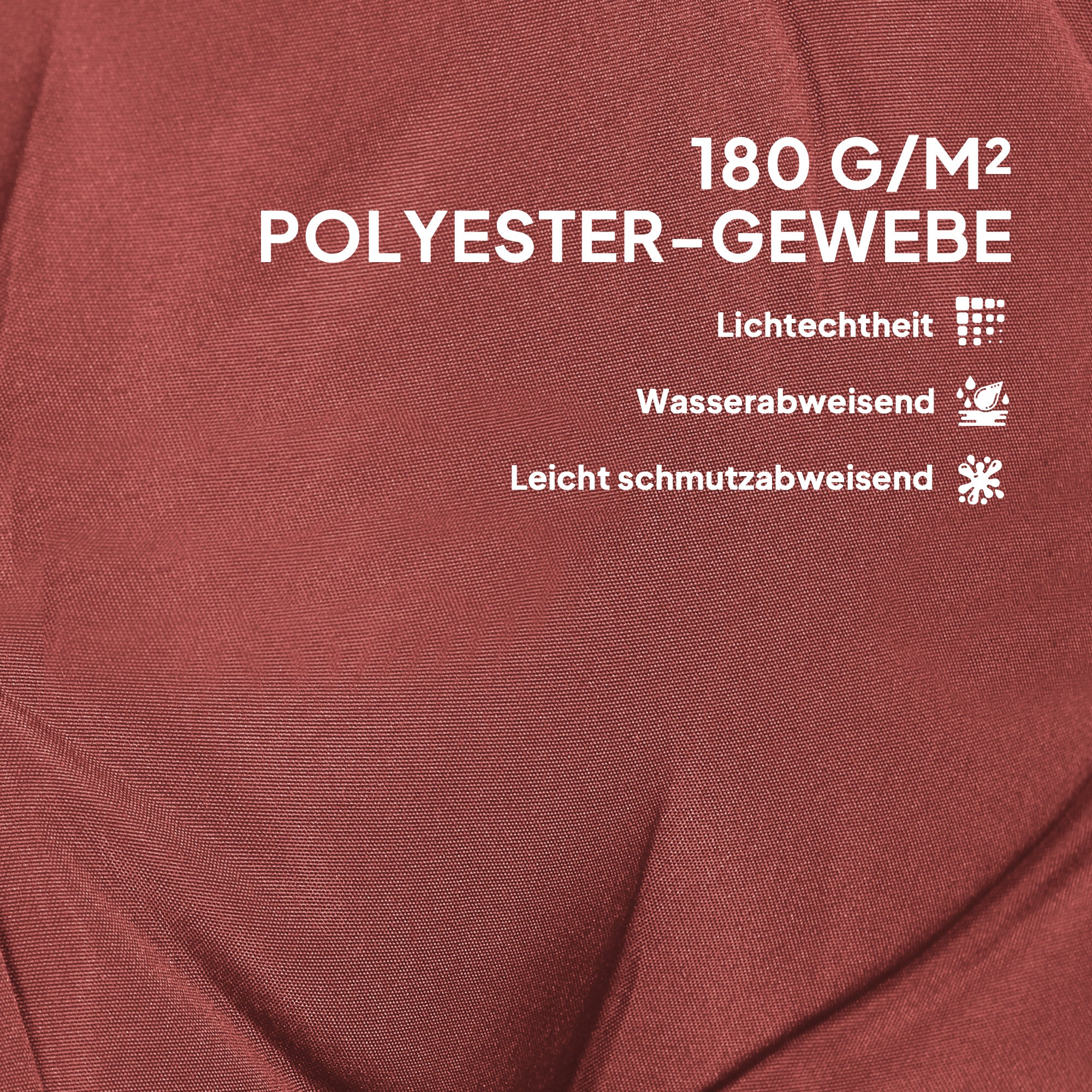 4 Piece Seat Cushion Set 108 x 50 x 5 cm Chair Cushions with Straps, Outdoor Indoor Seat Pad, Seat Pillow, Bench Cushion for Garden Furniture, Dining Chair, Burgundy