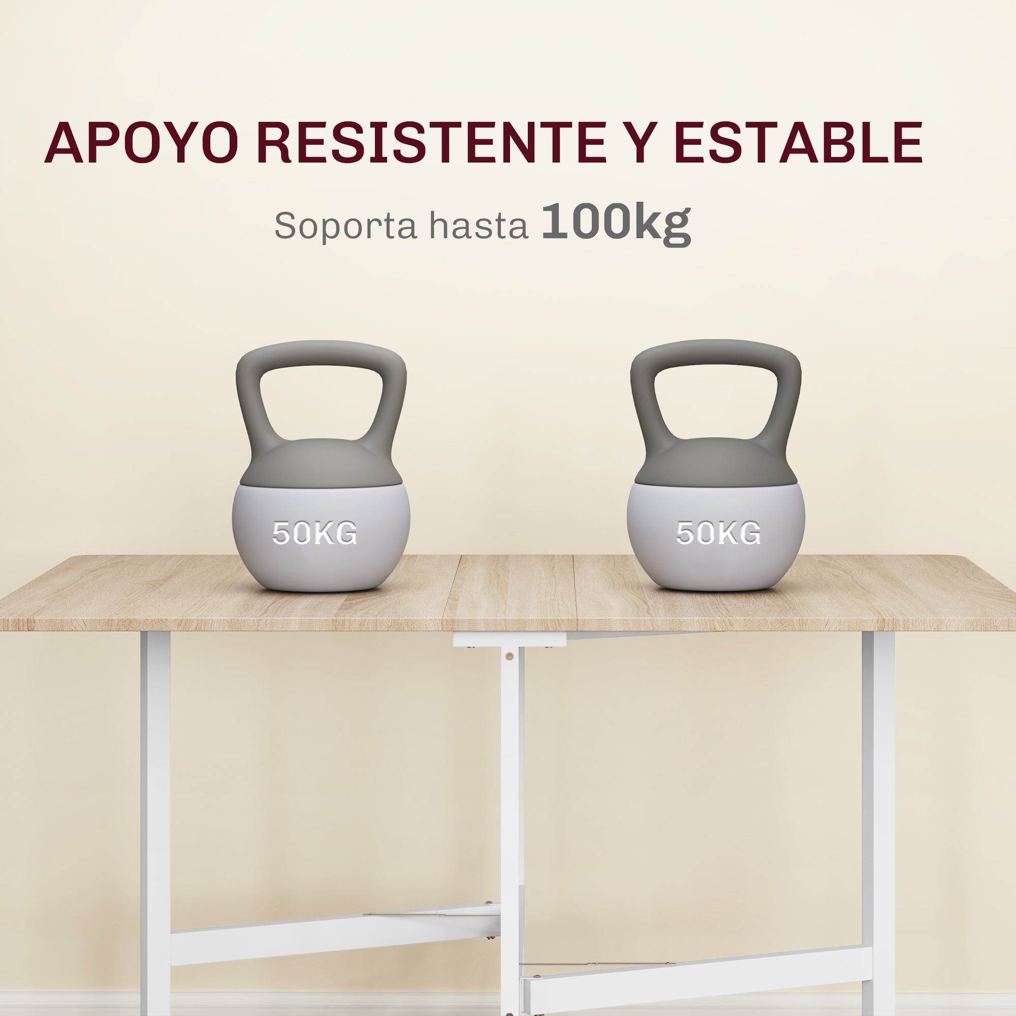 Folding Dining Table for 4-6 People Folding Kitchen Table with Wheels and Drop Leaves Foldable Table for Kitchen Living Room 120x80x73 cm Oak