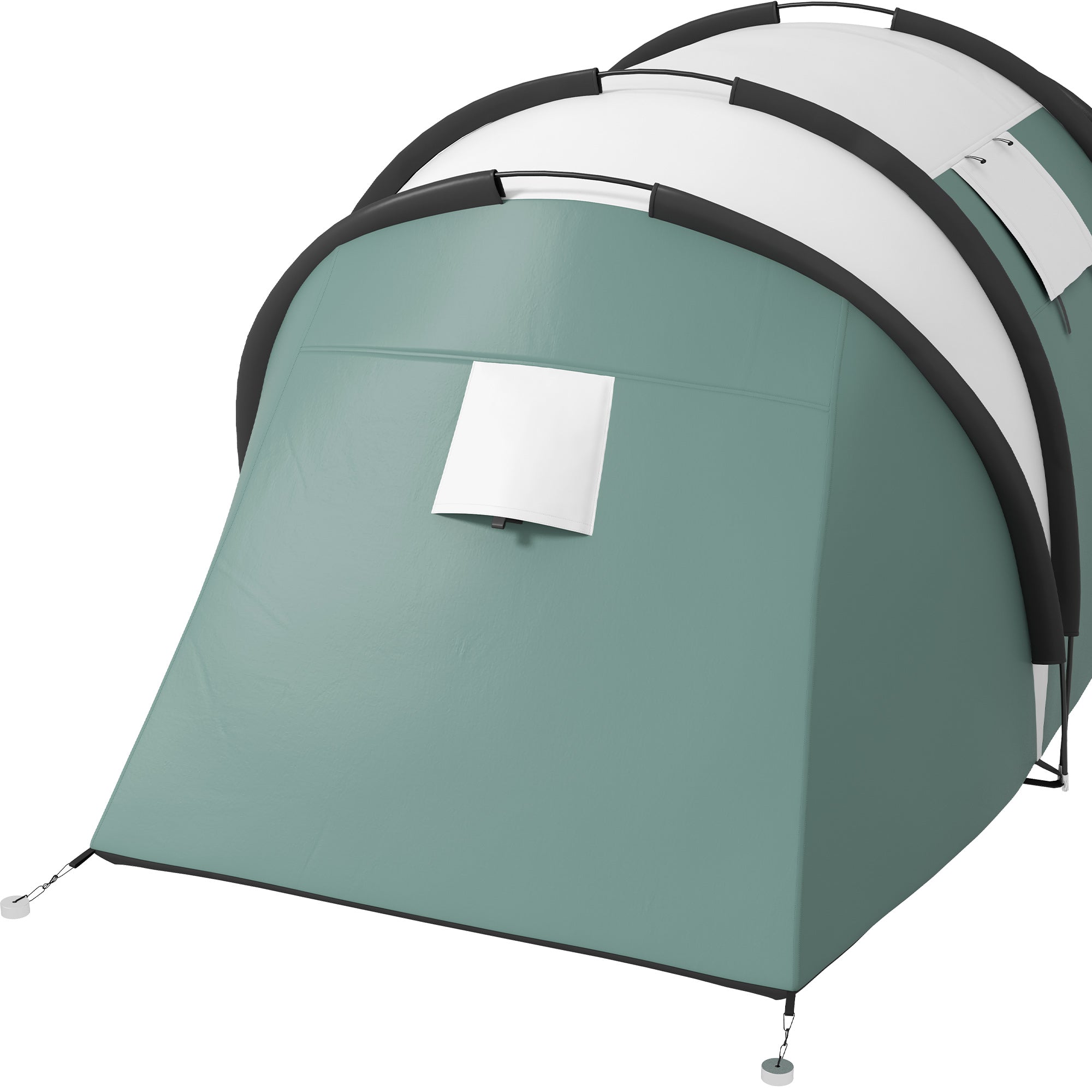 Camping Tent for 4-5 Persons Light Waterproof Family Tent with 2 Rooms Side Door Windows, Tent with 3000mm Water Column Tunnel Dome Tent for Camping Travel Garden