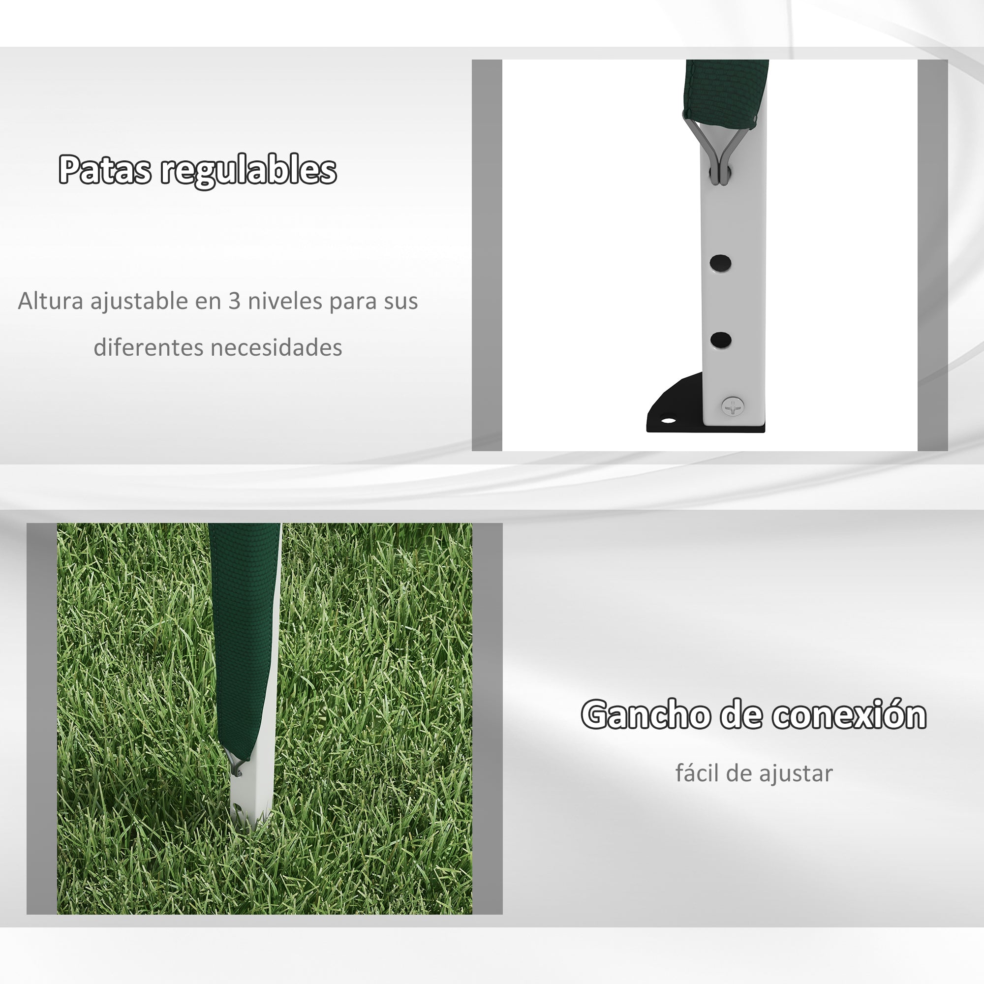 Folding Gazebo 6x3 m Canopy with 3 Adjustable Heights Anti-UV Awning and Carrying Bag for Camping Parties Green