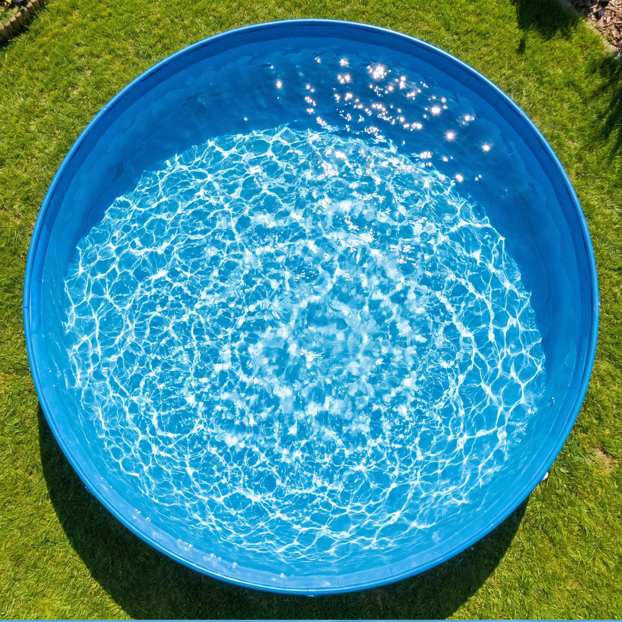 Foldable Dog Pool for Medium & Large Dogs – 120 x 30 cm (47 x 12 in), Non-Slip Indoor/Outdoor Paddling Pool, Dark Gray