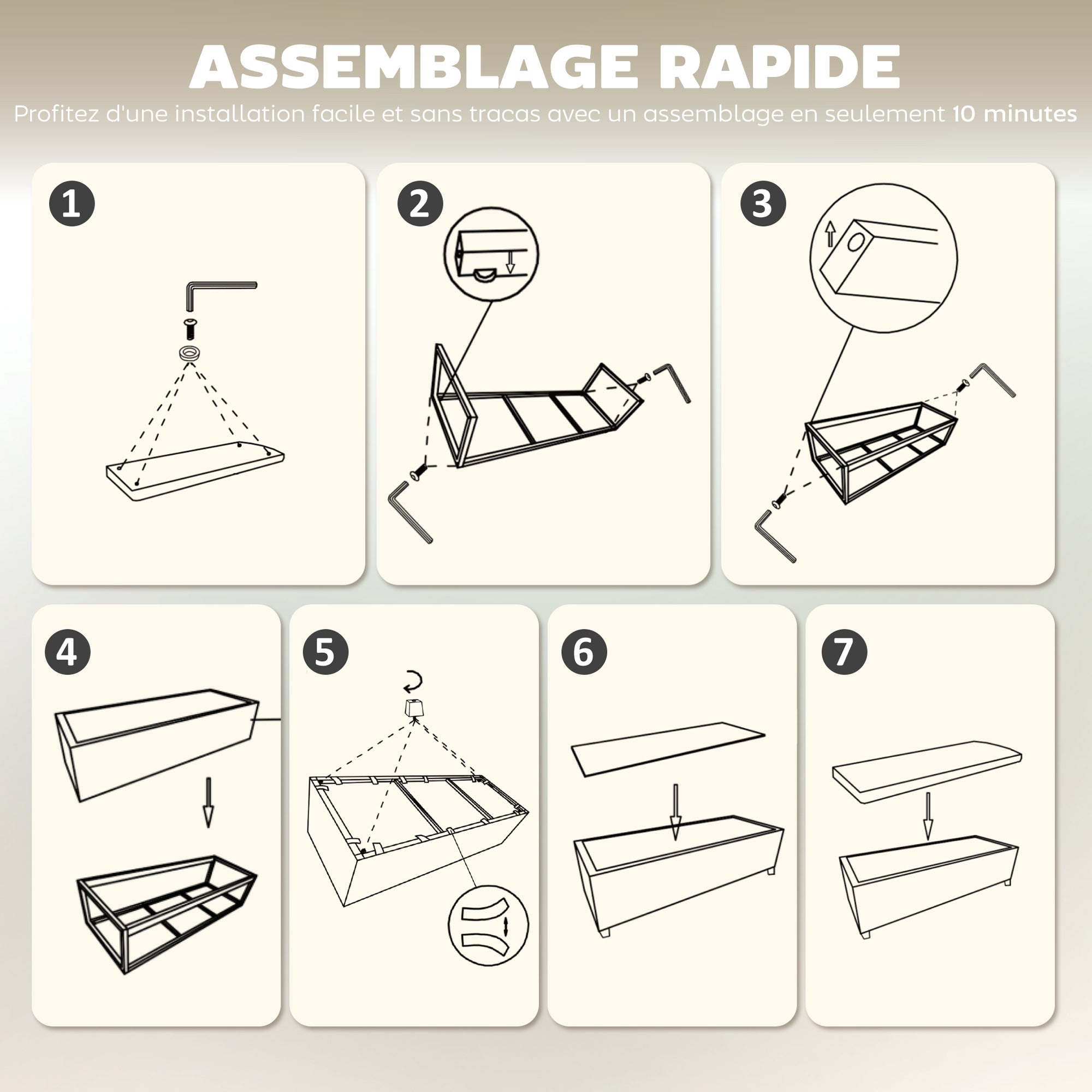 84L Corduroy Storage Bench Ottoman with Lid, Gray — 112 x 42 x 40 cm (44.1 x 16.5 x 15.7 in)