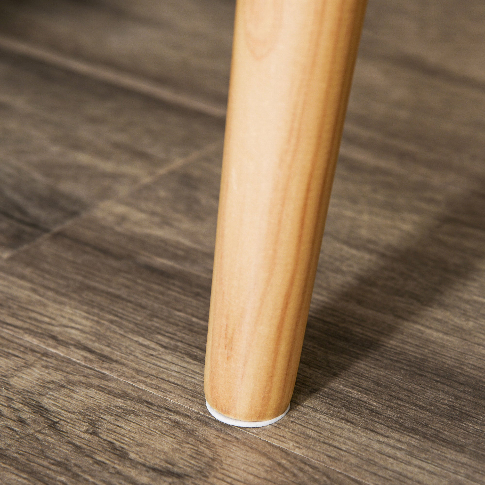 2-Drawer Dresser Bedroom Nightstand with Elevated Legs for Living Room 40x30x55.5 cm White and Natural