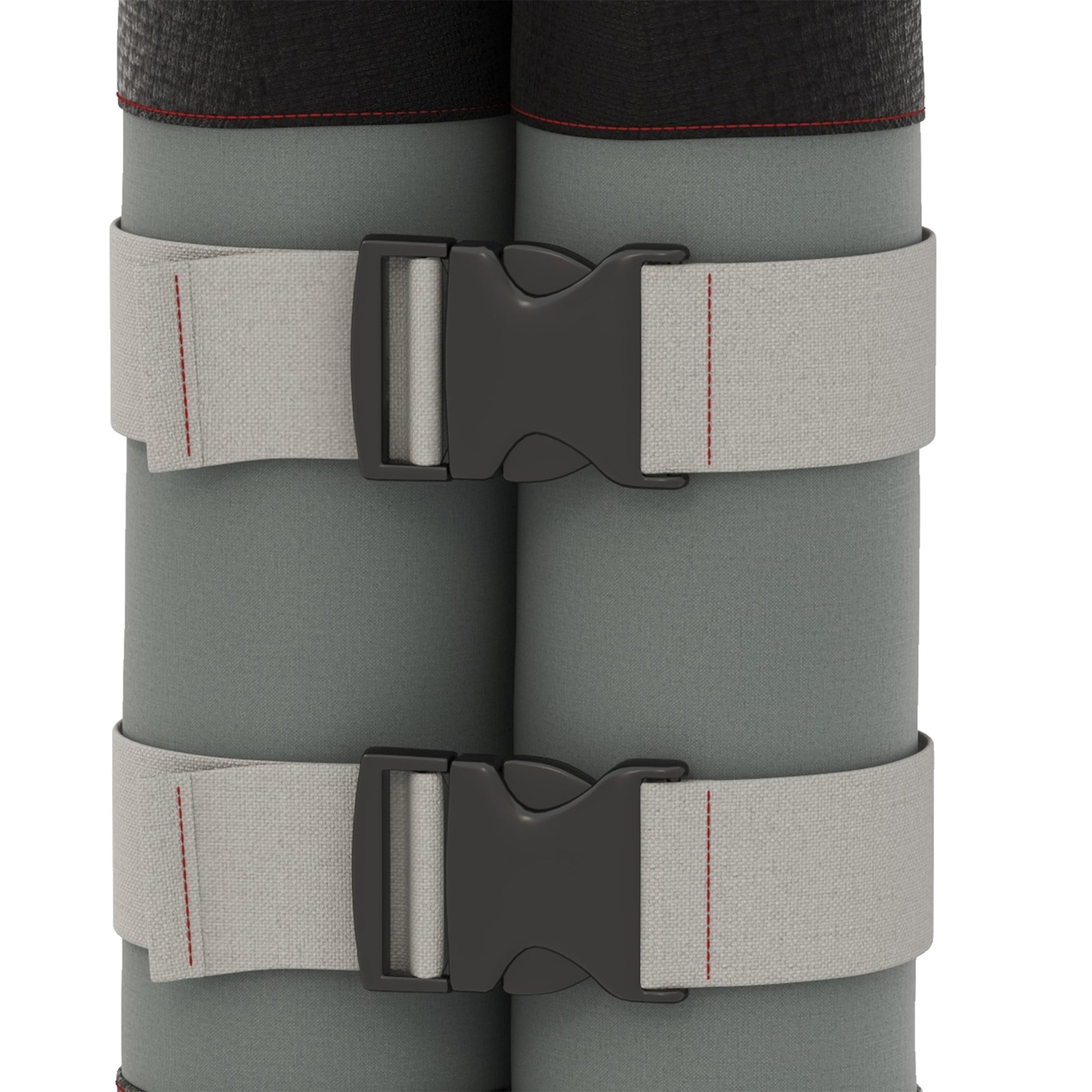 4-Piece Pavilion Sandbag Set, Pavilion Weights, Sand Weight Bags with Handle for Pop Up Pavilion, Pavilion Stand Feet made of Oxford, Gray+Black