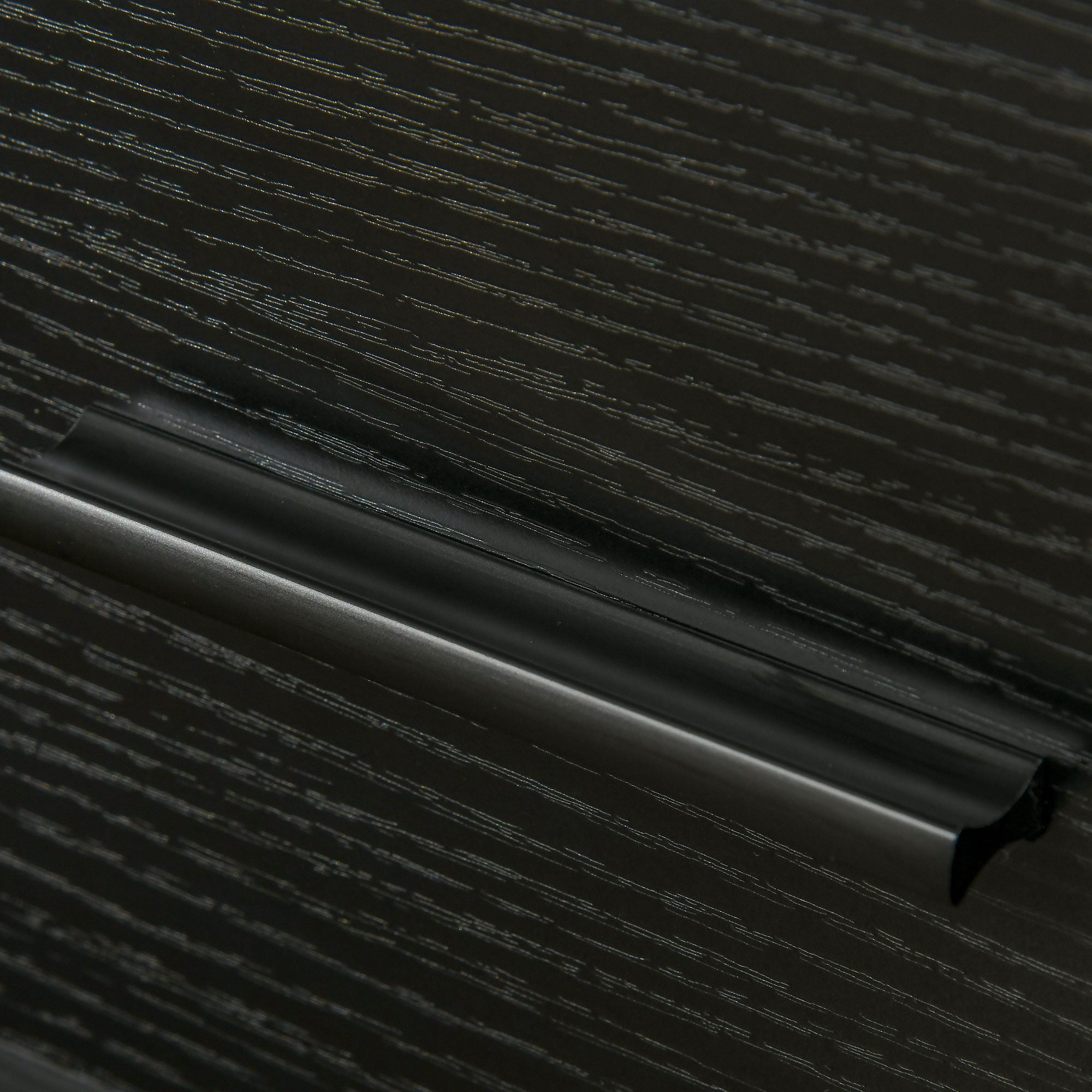 Nightstand Side Table with Drawer and Storage Shelf for Bedroom Living Room Bed Office Modern Style 45x40x60 cm Black