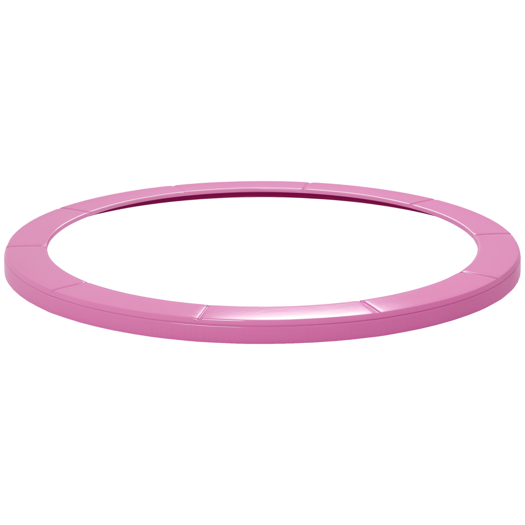 SPORTNOW 12 ft (366 cm) Trampoline Safety Pad — Tear-Resistant, UV-Resistant, Waterproof Spring Cover — Replacement Protective Padding, Pink