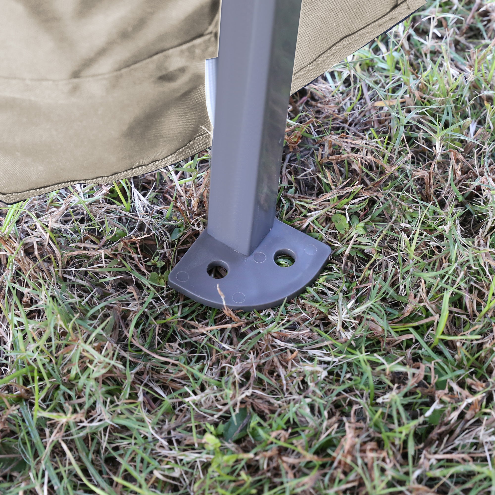 Foldable Gazebo with LED Lights 3.3x3.3 m Garden Canopy with Remote Control 4 Mesh Side Walls Adjustable Height and Carry Bag for Patio Parties Beige