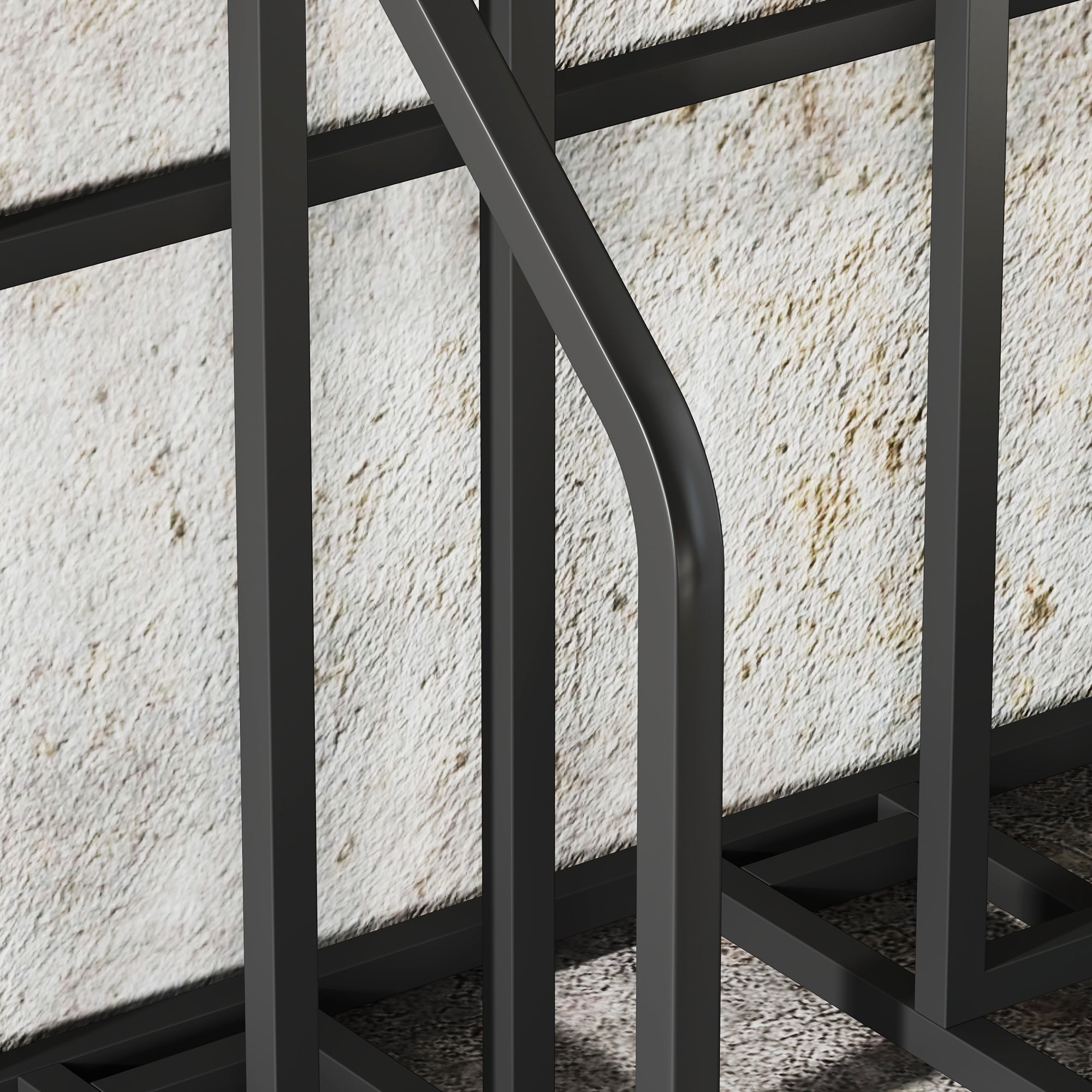 SPORTNOW Bike Stand, 3-Bike Parking Support Stand, with Upper Basket and 4 Adjustable S Hooks, Space for Road Bikes, Mountain Bikes, Hybrids, for Adults or Children, Black