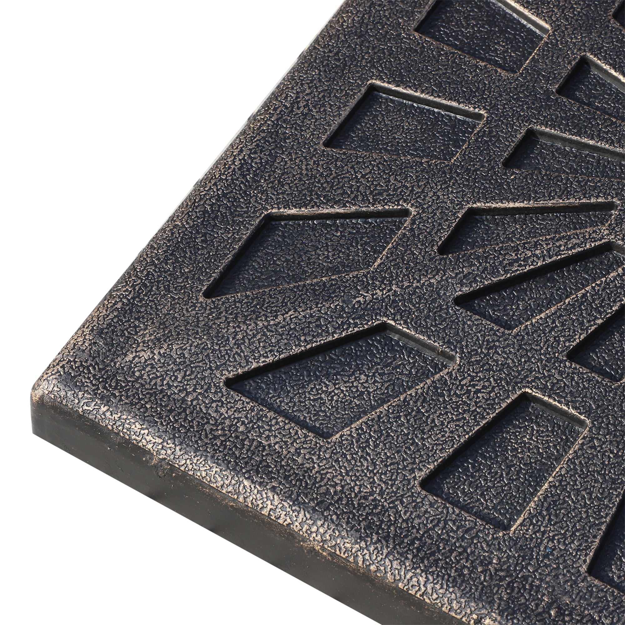 Umbrella Stand 15 kg Square Umbrella Base Holder, Umbrella Weight, Stand for Umbrella 38mm Pole Diameter, for Balcony, Terrace, Garden, Bronze