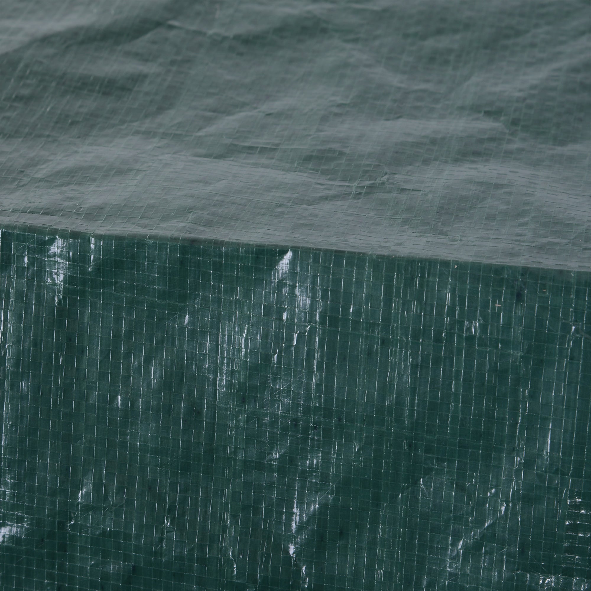 Protective Cover for Garden Furniture Winterproof Waterproof Cover Anti-UV Tarpaulin Fabric Cover Hood for Garden Tables Patio Furniture Rectangular 235 x 190 x 90cm Green