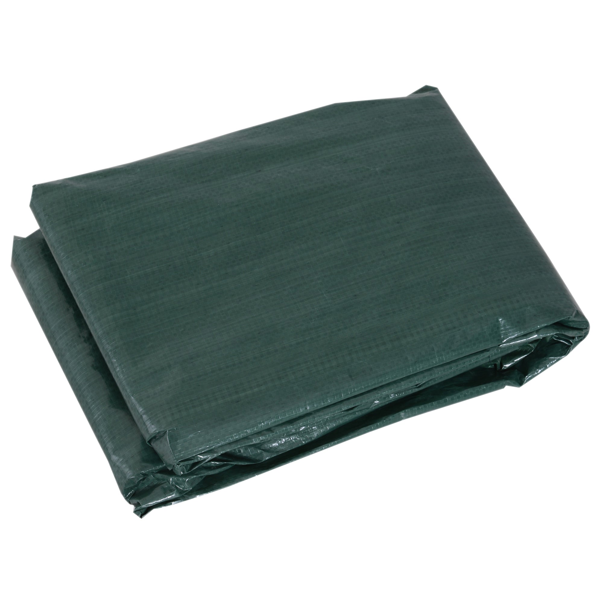 Protective Cover for Garden Furniture Winterproof Waterproof Cover Anti-UV Tarpaulin Fabric Cover Hood for Garden Tables Patio Furniture Rectangular 235 x 190 x 90cm Green