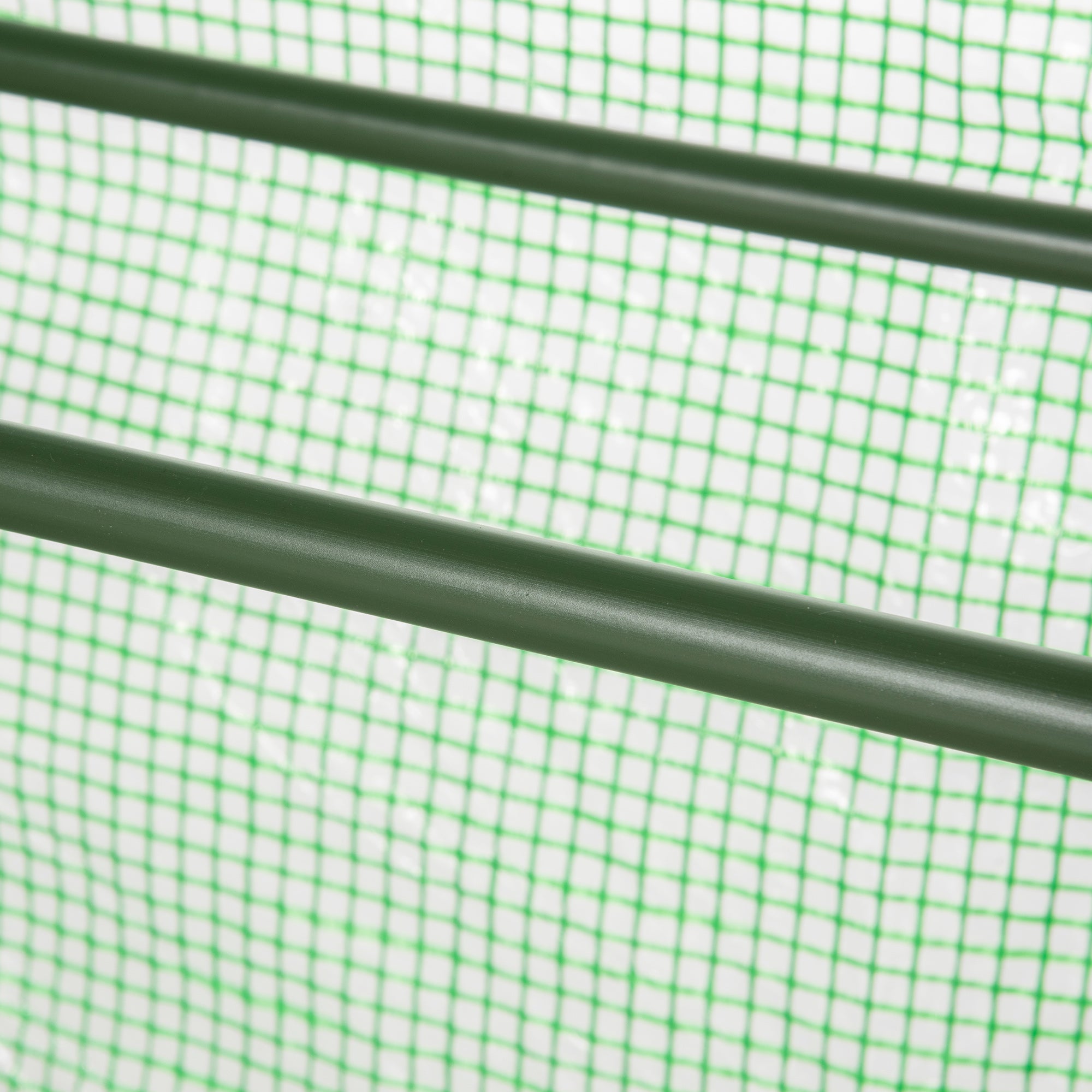 Balcony Mini Greenhouse with 4 Shelves, Mini Greenhouse, Greenhouse, Tomato House, Plant House, Cold Frame, Metal, Green, 80 x 49 x 160 cm