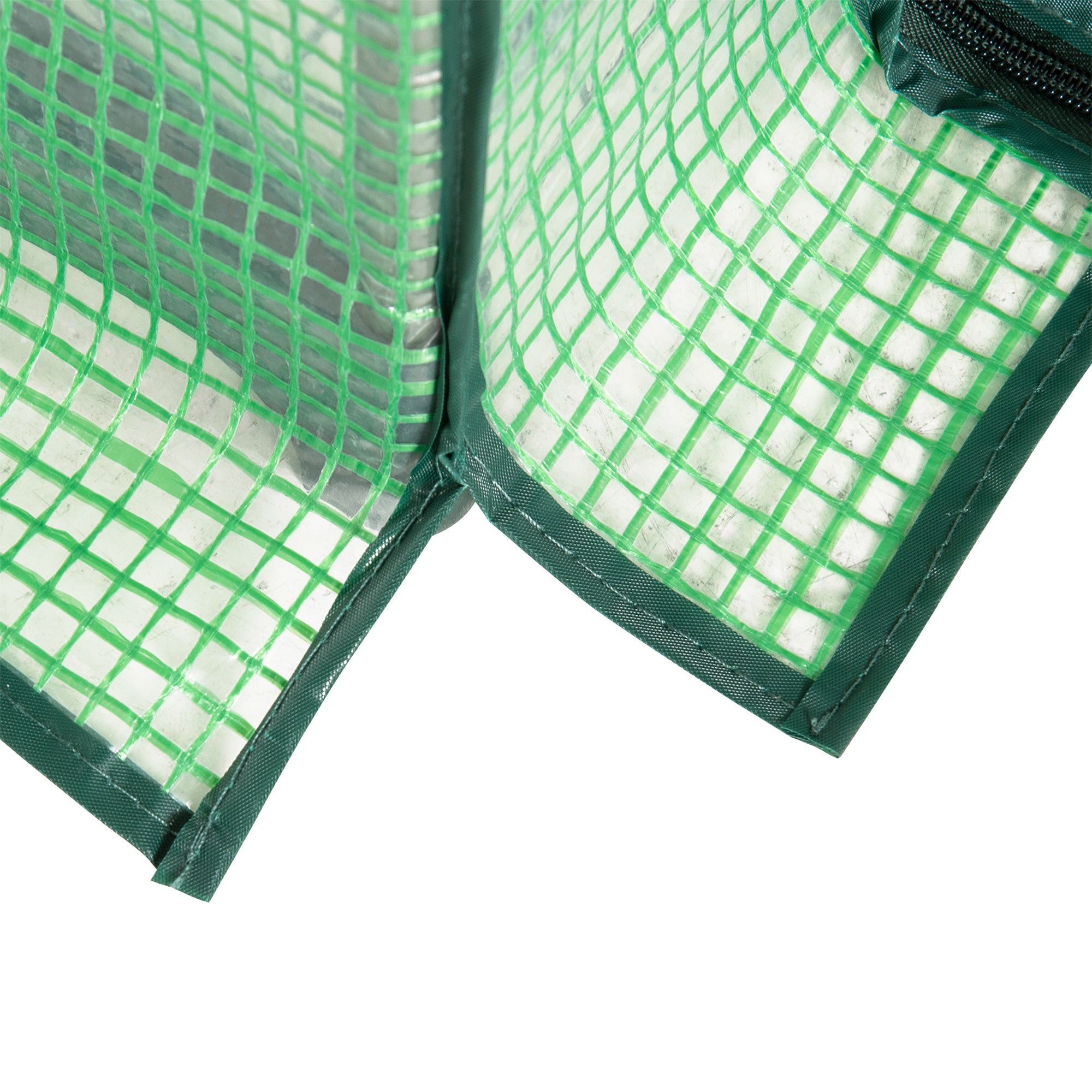 Balcony Mini Greenhouse with 4 Shelves, Mini Greenhouse, Greenhouse, Tomato House, Plant House, Cold Frame, Metal, Green, 80 x 49 x 160 cm