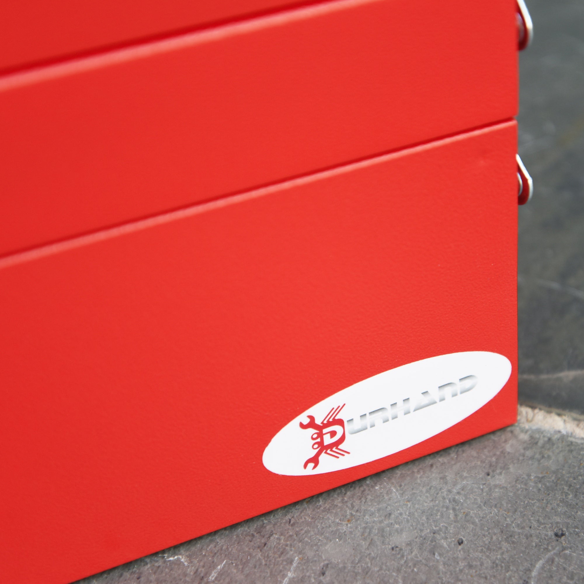 Tool Box Toolbox 5 Compartments Foldable Steel (SPCC) Red 56 x 20 x 41 cm