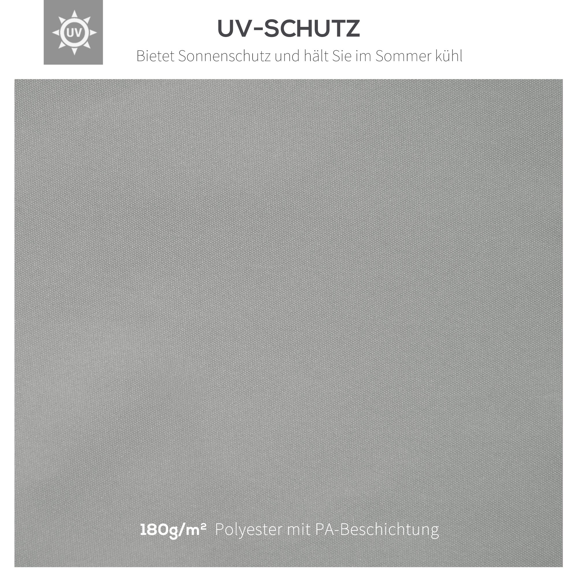 Replacement Roof for Metal Pavilion 3x4m Water-Resistant Pavilion Roof with Double Roof, Replacement Cover for Garden Pavilion Party Tent Gazebo Polyester Light Gray