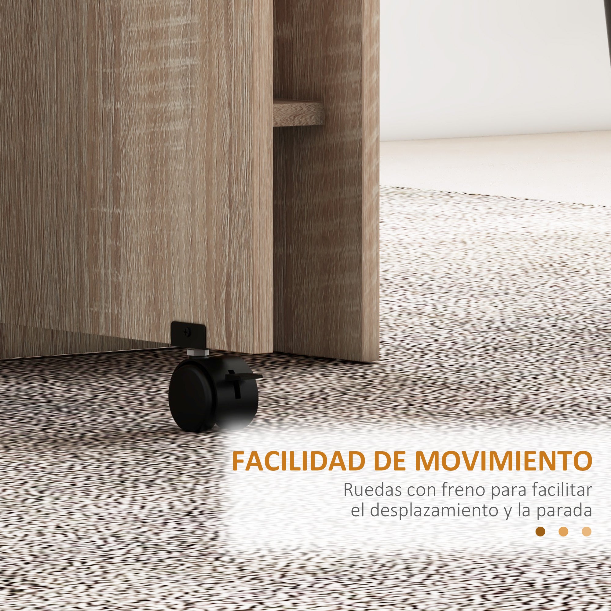 Folding Dining Table Folding Kitchen Table with Wheels Folding Wings and Shelves for 4-6 People 75x140x74 cm Natural