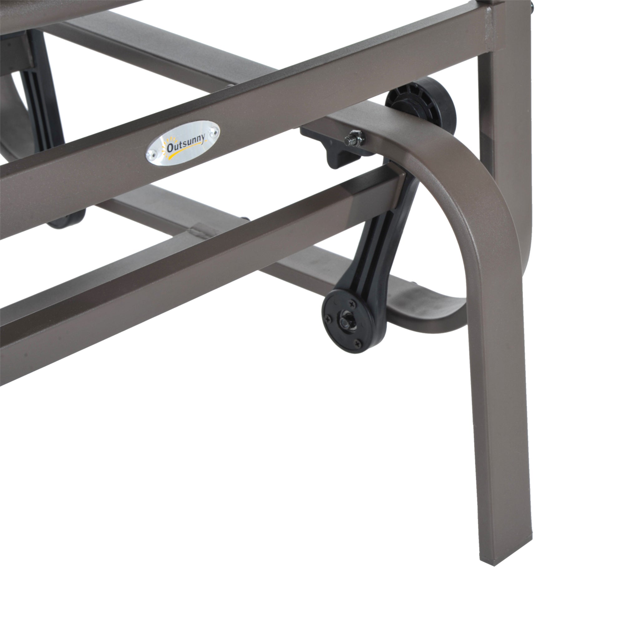 Swing Chair Garden Garden Chair Relax Chair Garden Swing Garden Metal Swing Chair for Garden Terrace Balcony Texteline Gray 60 x 73 x 104 cm